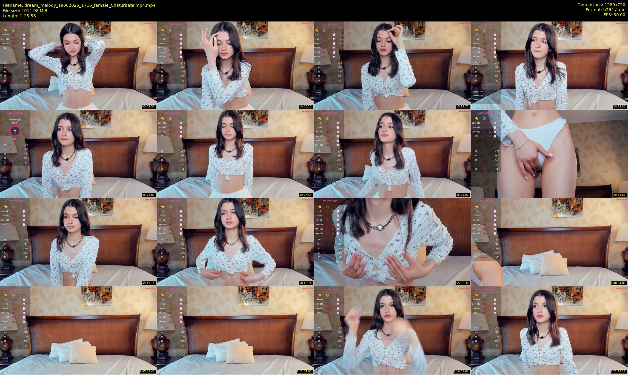 dream_melody — 86 minute Chaturbate female cam show recording, 720p, Jun 19, 2025