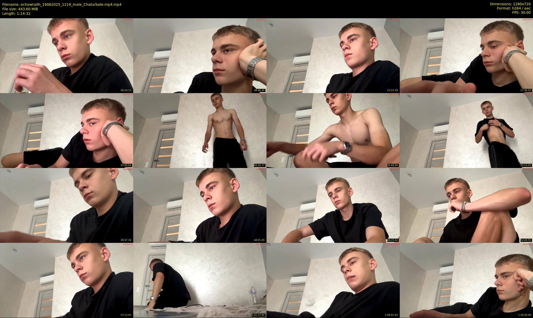 echowraith — 75 minute Chaturbate male cam show recording, 720p, Jun 19, 2025