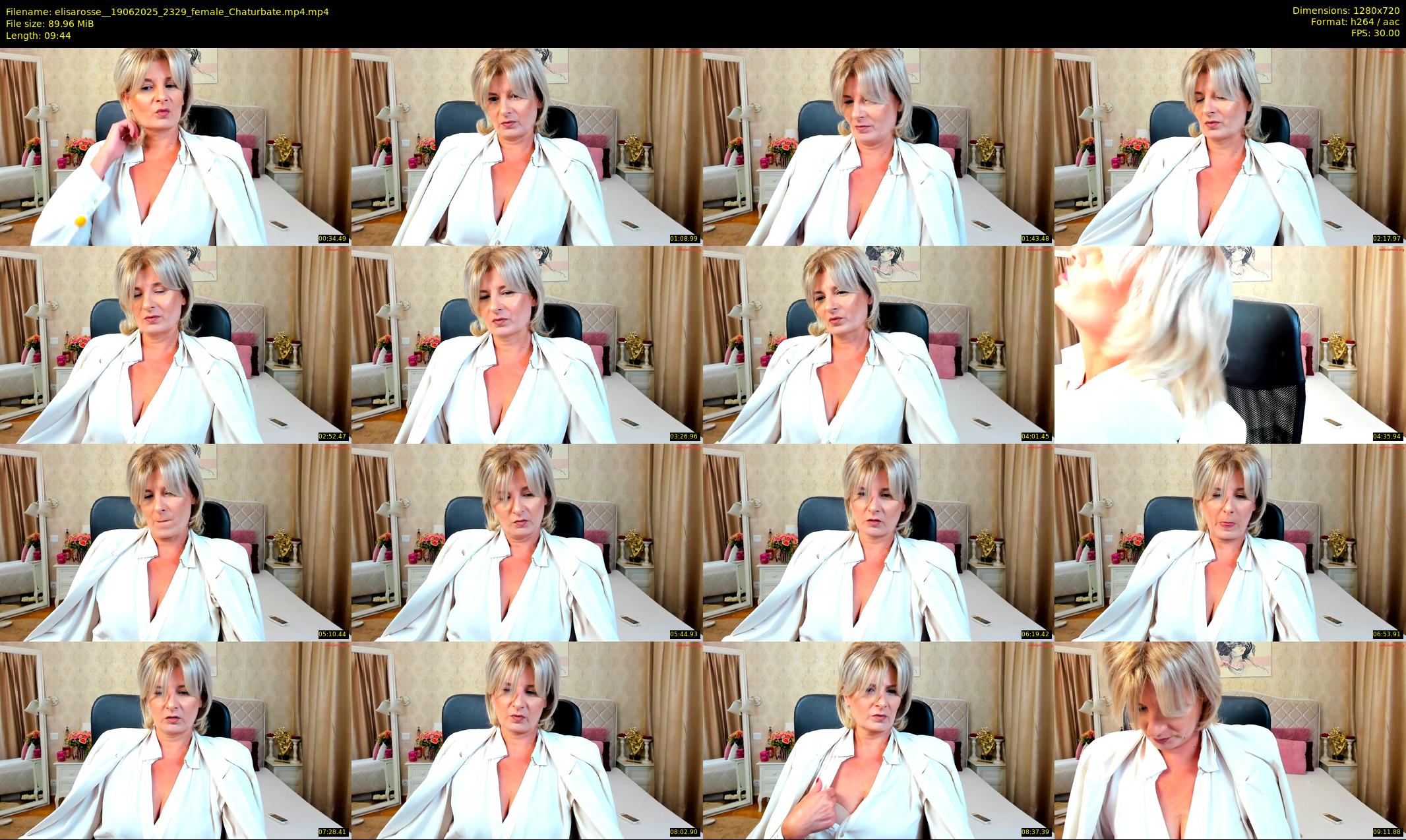 elisarosse_ — 10 minute Chaturbate female cam show recording, 720p, Jun 19, 2025