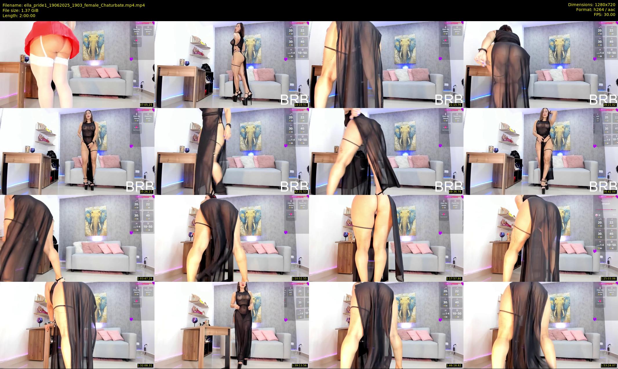 ella_pride1 — 120 minute Chaturbate female cam show recording, 720p, Jun 19, 2025