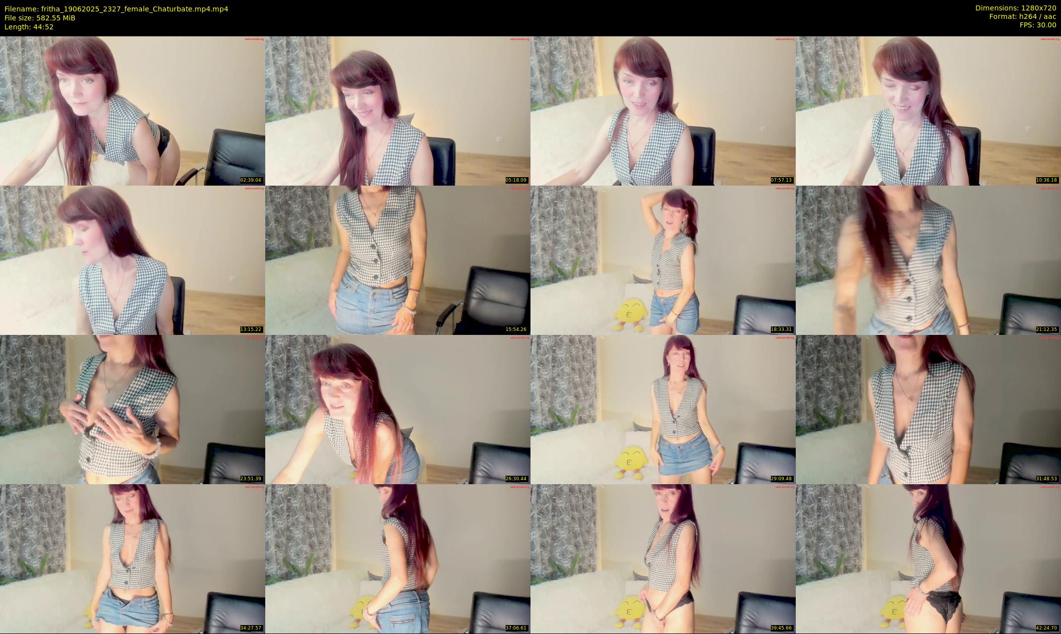 fritha — 45 minute Chaturbate female cam show recording, 720p, Jun 19, 2025