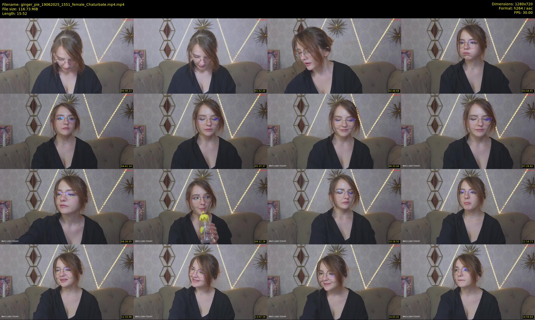 ginger_pie — 16 minute Chaturbate female cam show recording, 720p, Jun 19, 2025