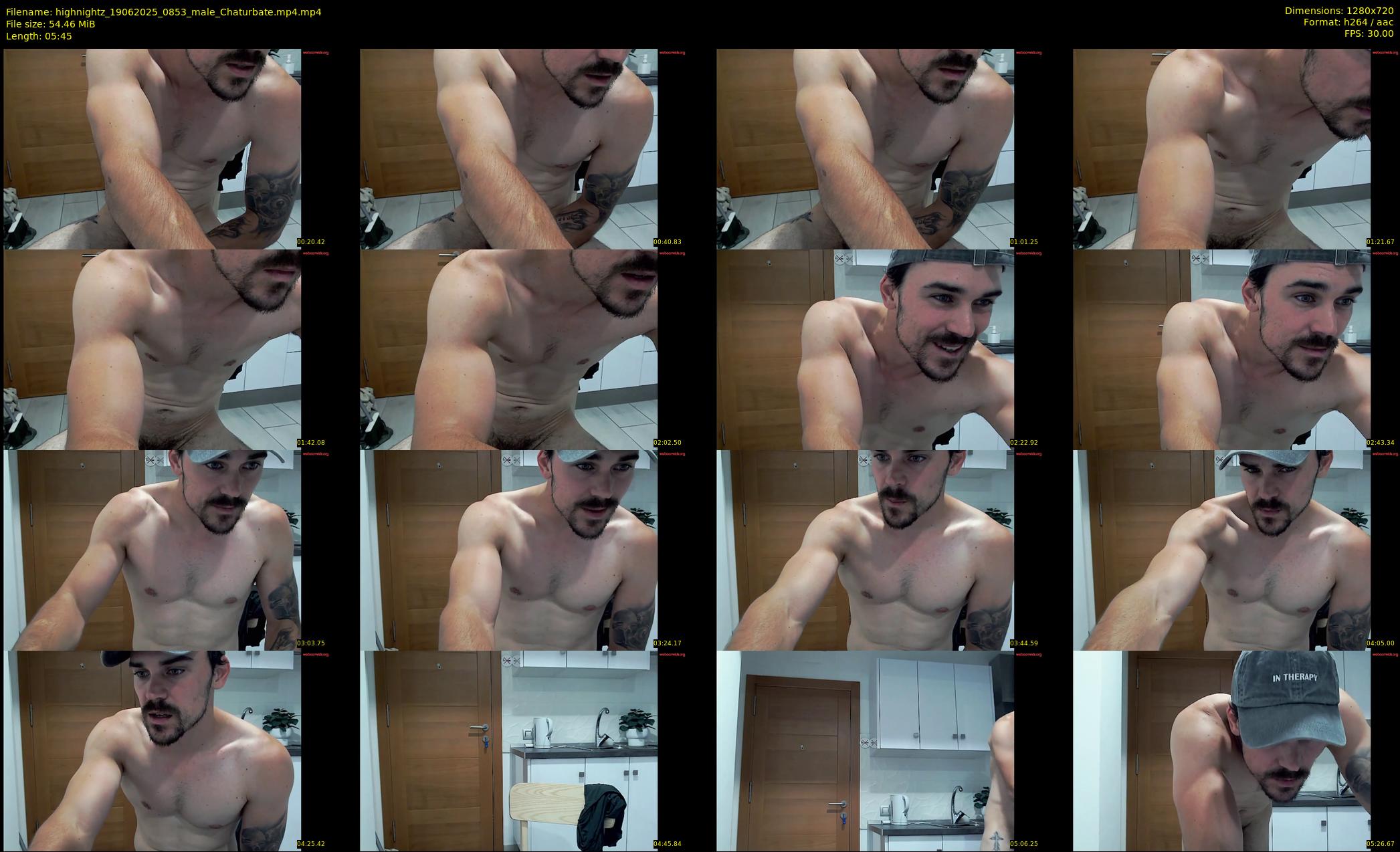 highnightz — 6 minute Chaturbate male cam show recording, 720p, Jun 19, 2025