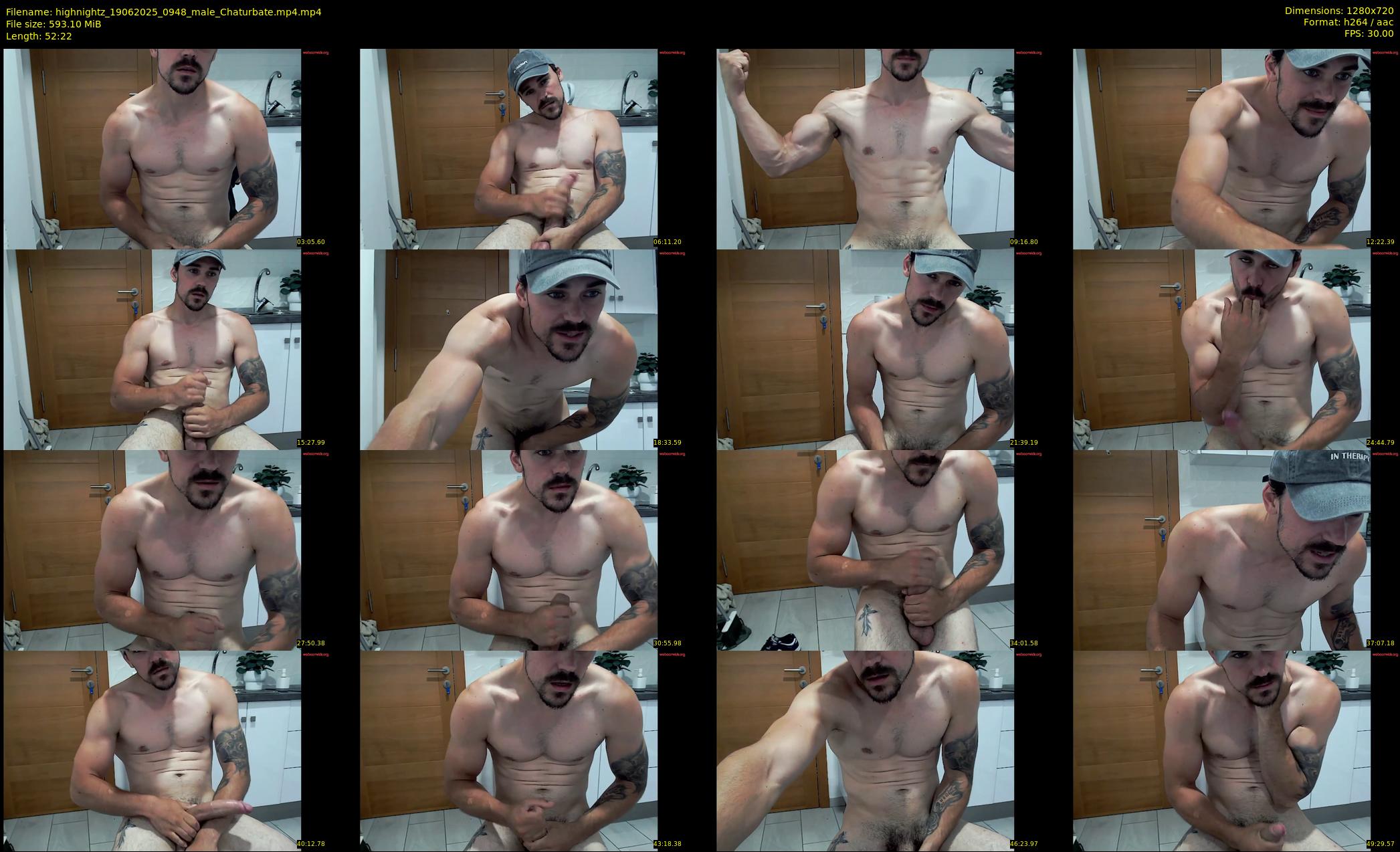 highnightz — 53 minute Chaturbate male cam show recording, 720p, Jun 19, 2025