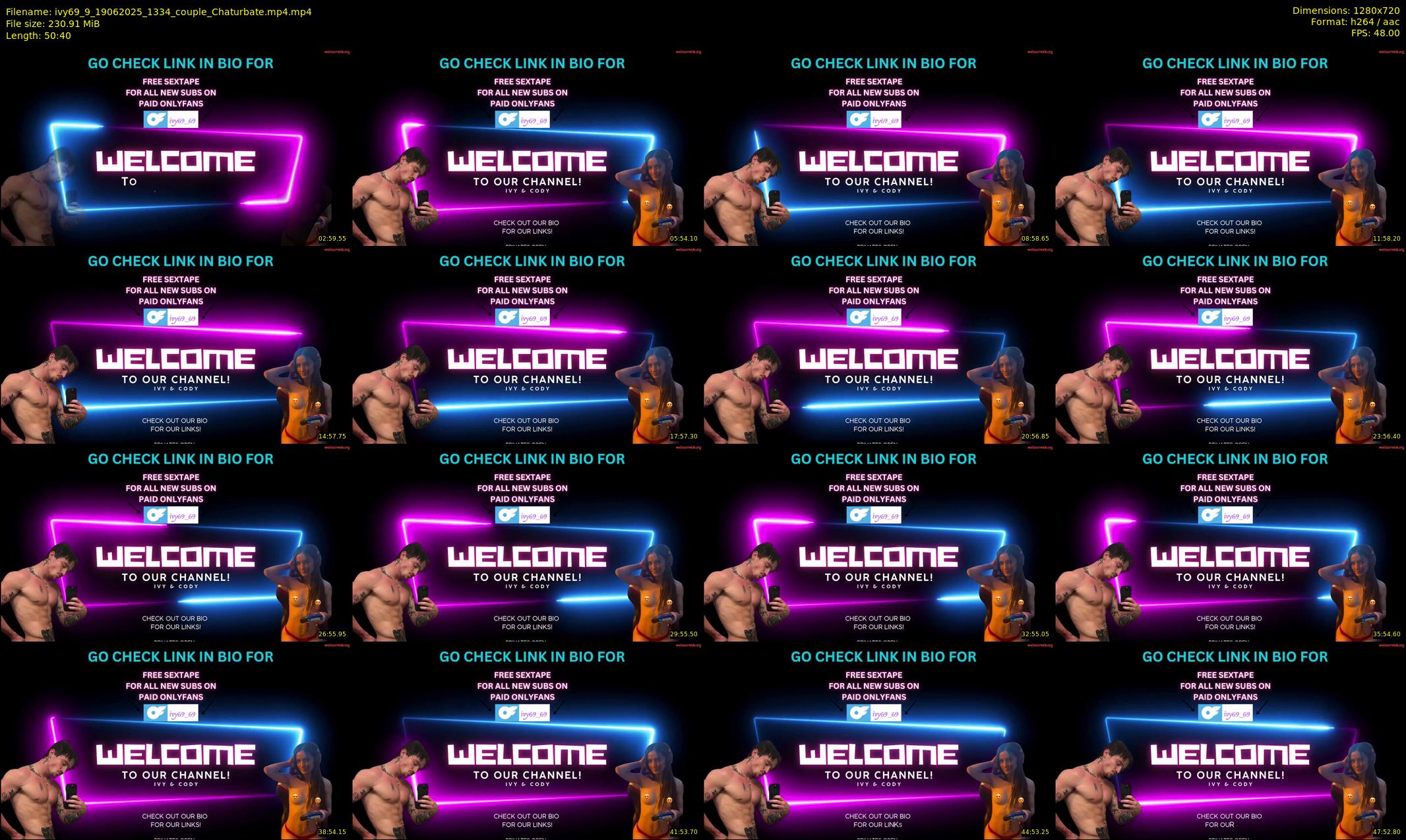 ivy69_9 — 51 minute Chaturbate couple cam show recording, 720p, Jun 19, 2025