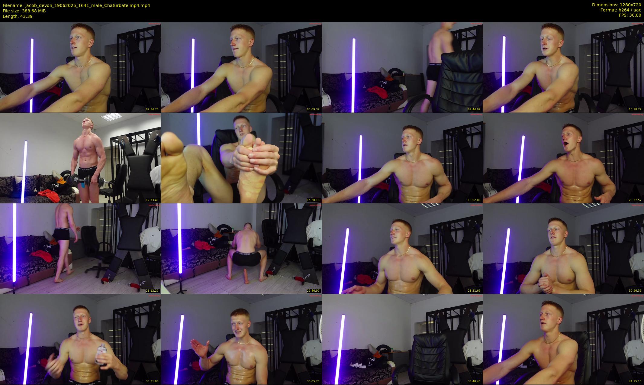 jacob_devon — 44 minute Chaturbate male cam show recording, 720p, Jun 19, 2025