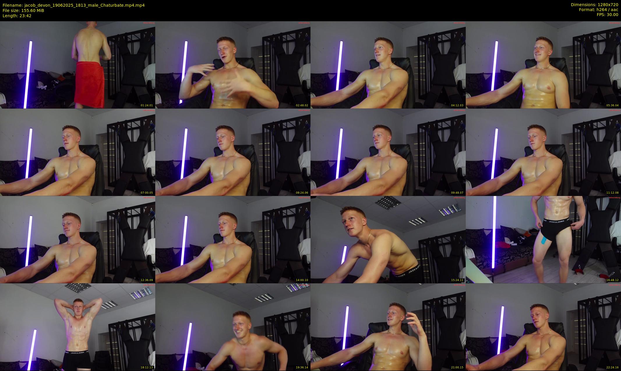 jacob_devon — 24 minute Chaturbate male cam show recording, 720p, Jun 19, 2025