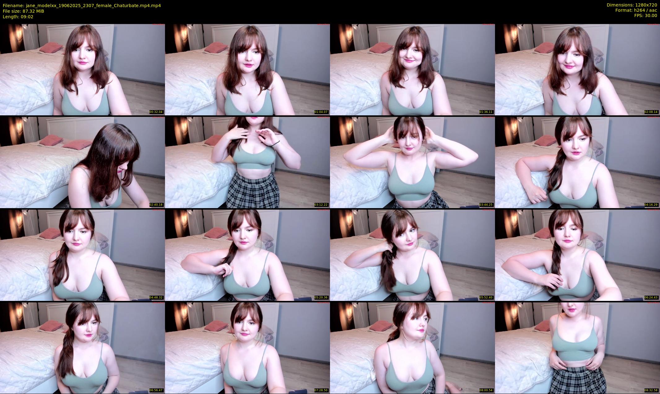 jane_modelxx — 10 minute Chaturbate female cam show recording, 720p, Jun 19, 2025