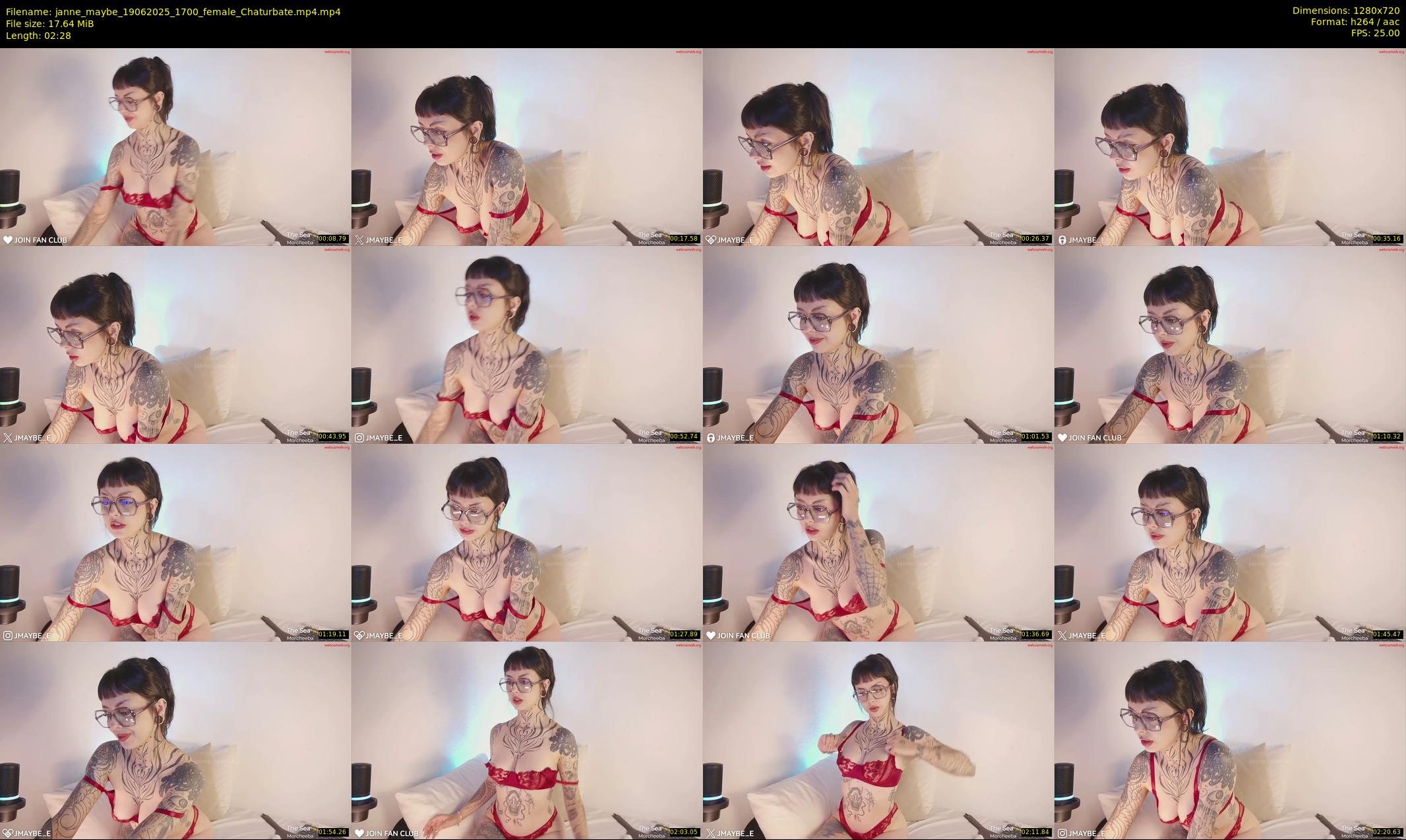 janne_maybe — 3 minute Chaturbate female cam show recording, 720p, Jun 19, 2025
