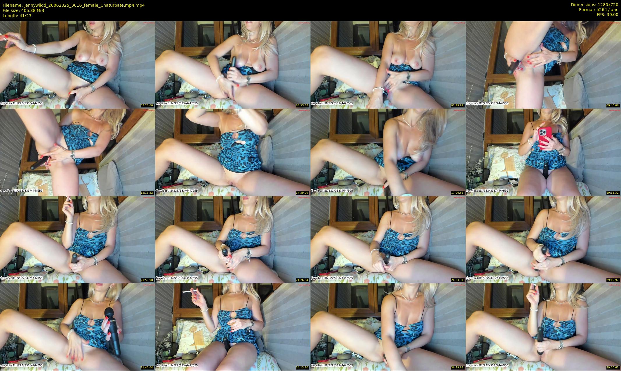 jennywildd — 42 minute Chaturbate female cam show recording, 720p, Jun 20, 2025