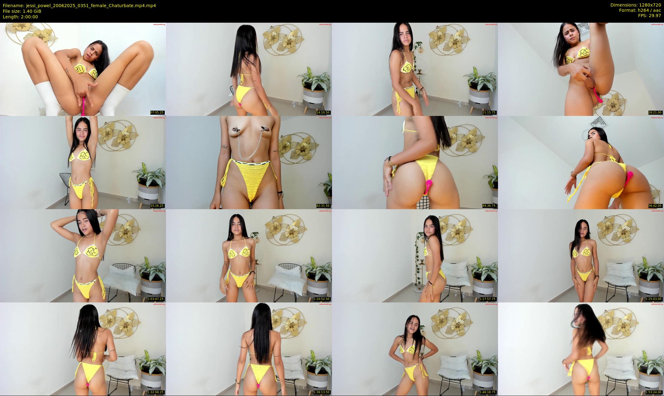 jessi_powel — 120 minute Chaturbate female cam show recording, 720p, Jun 20, 2025