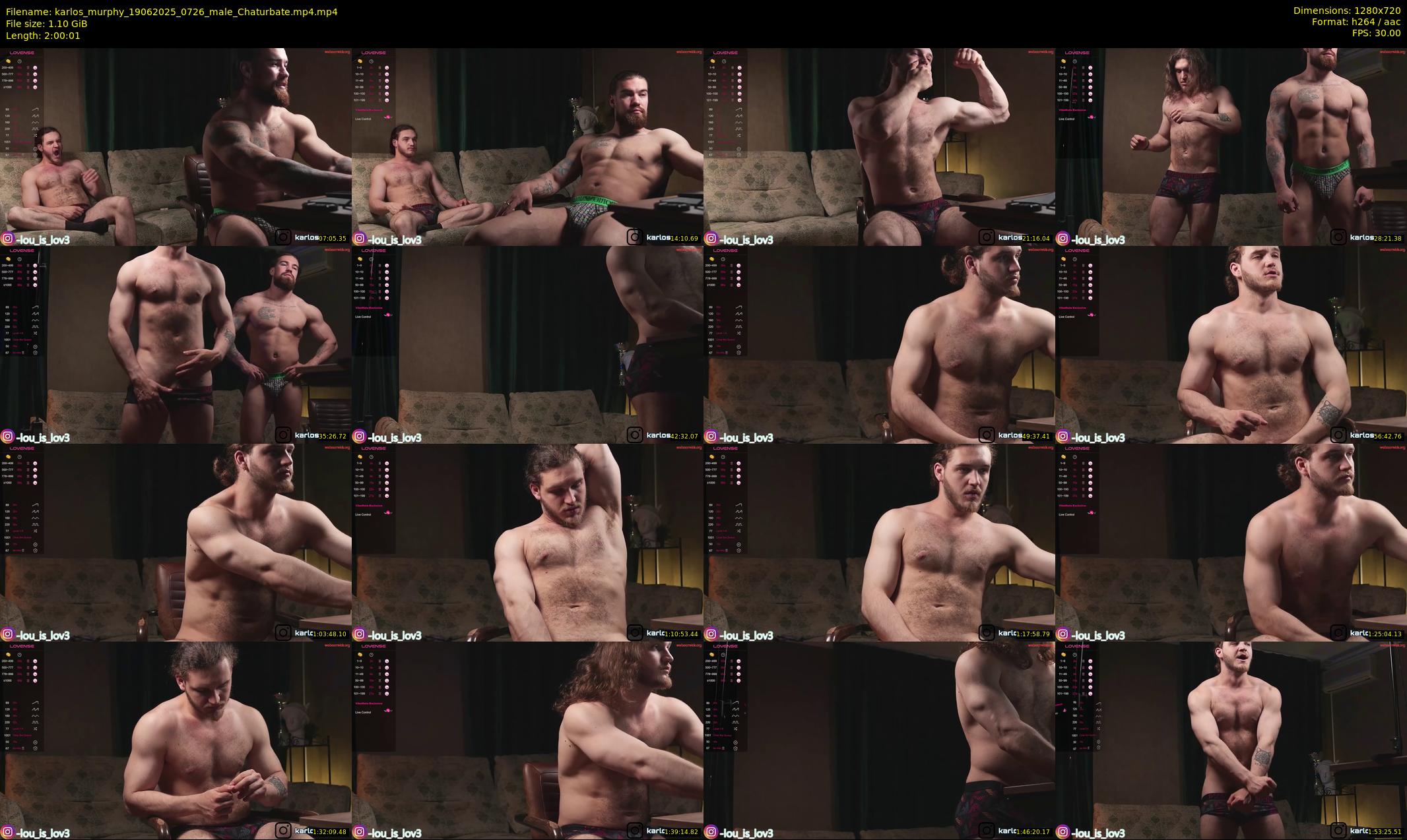 karlos_murphy — 121 minute Chaturbate male cam show recording, 720p, Jun 19, 2025