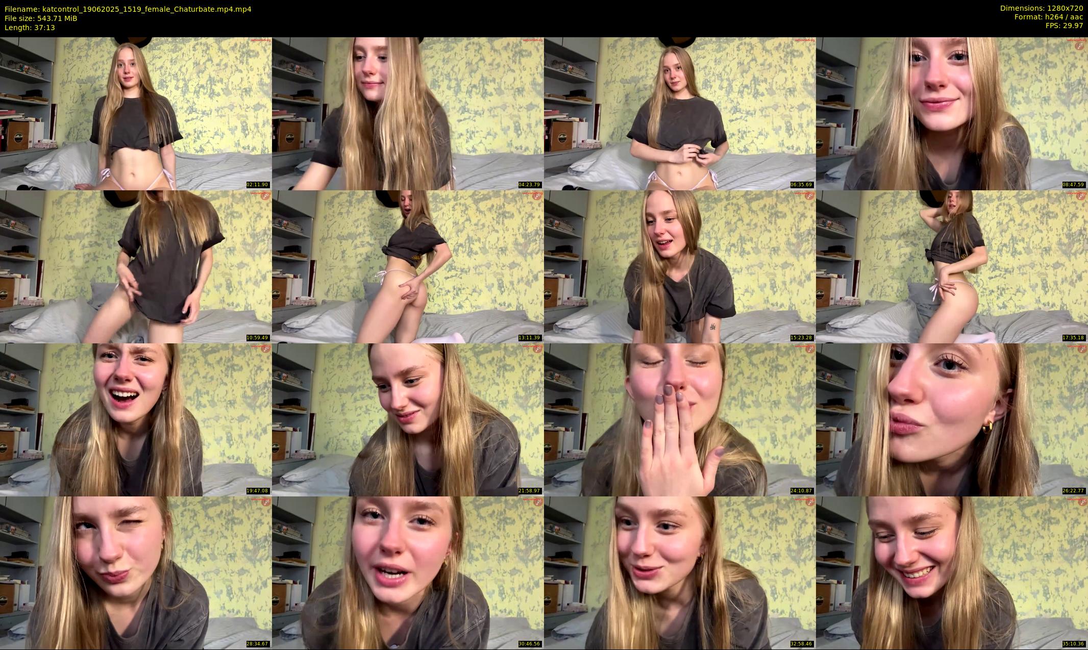 katcontrol — 38 minute Chaturbate female cam show recording, 720p, Jun 19, 2025
