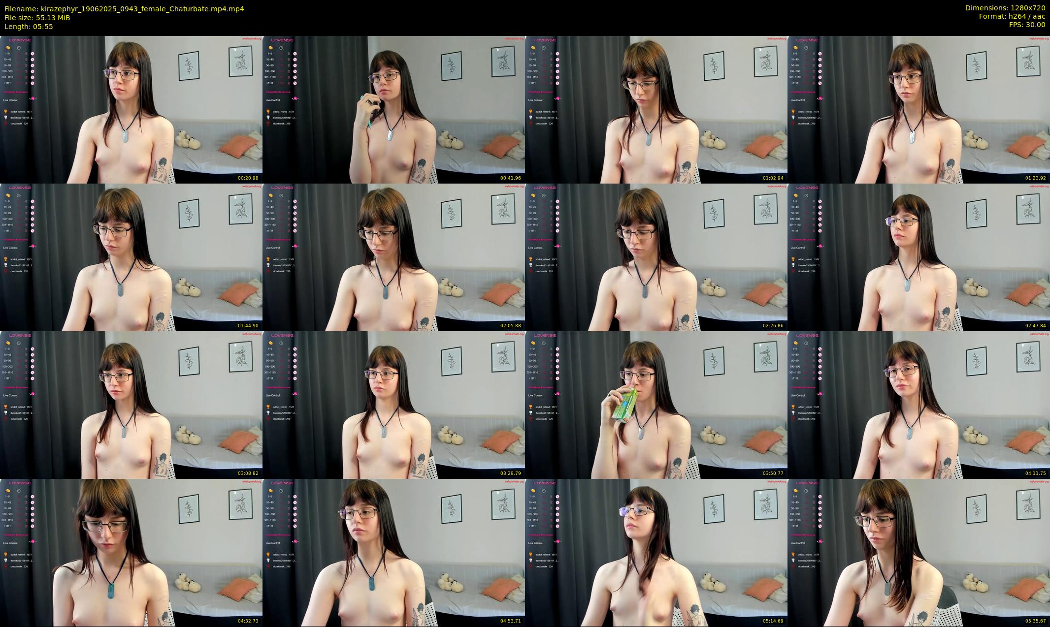 kirazephyr — 6 minute Chaturbate female cam show recording, 720p, Jun 19, 2025