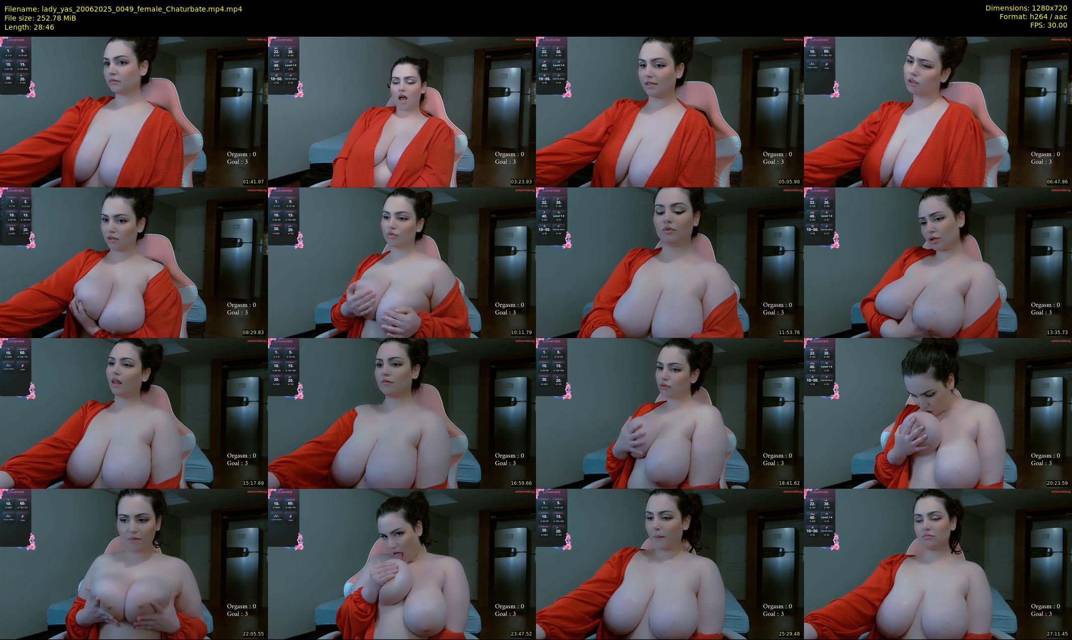 lady_yas — 29 minute Chaturbate female cam show recording, 720p, Jun 20, 2025