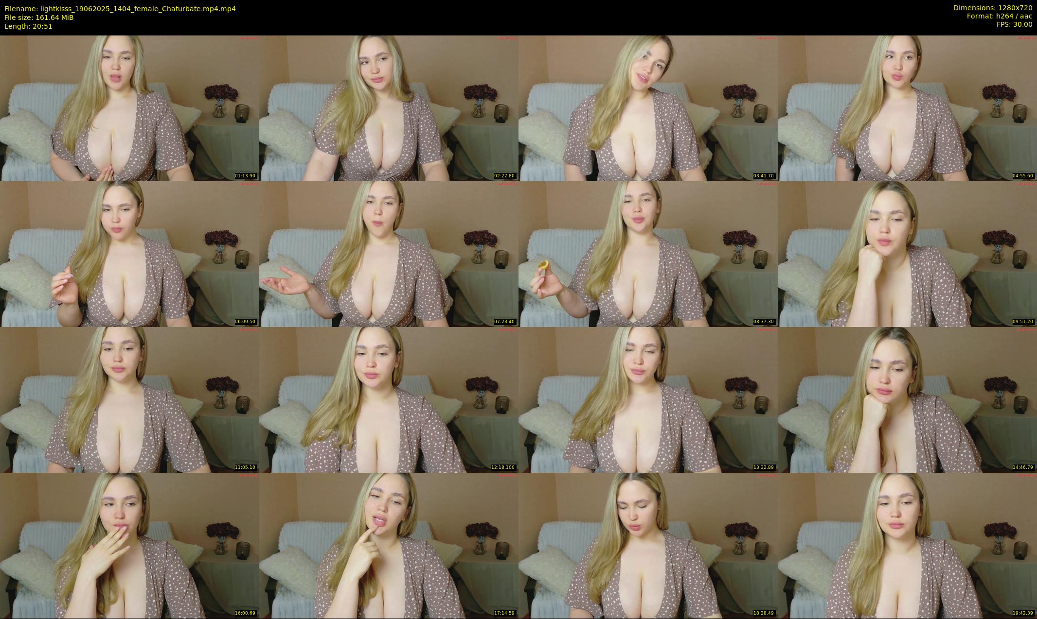 lightkisss — 21 minute Chaturbate female cam show recording, 720p, Jun 19, 2025