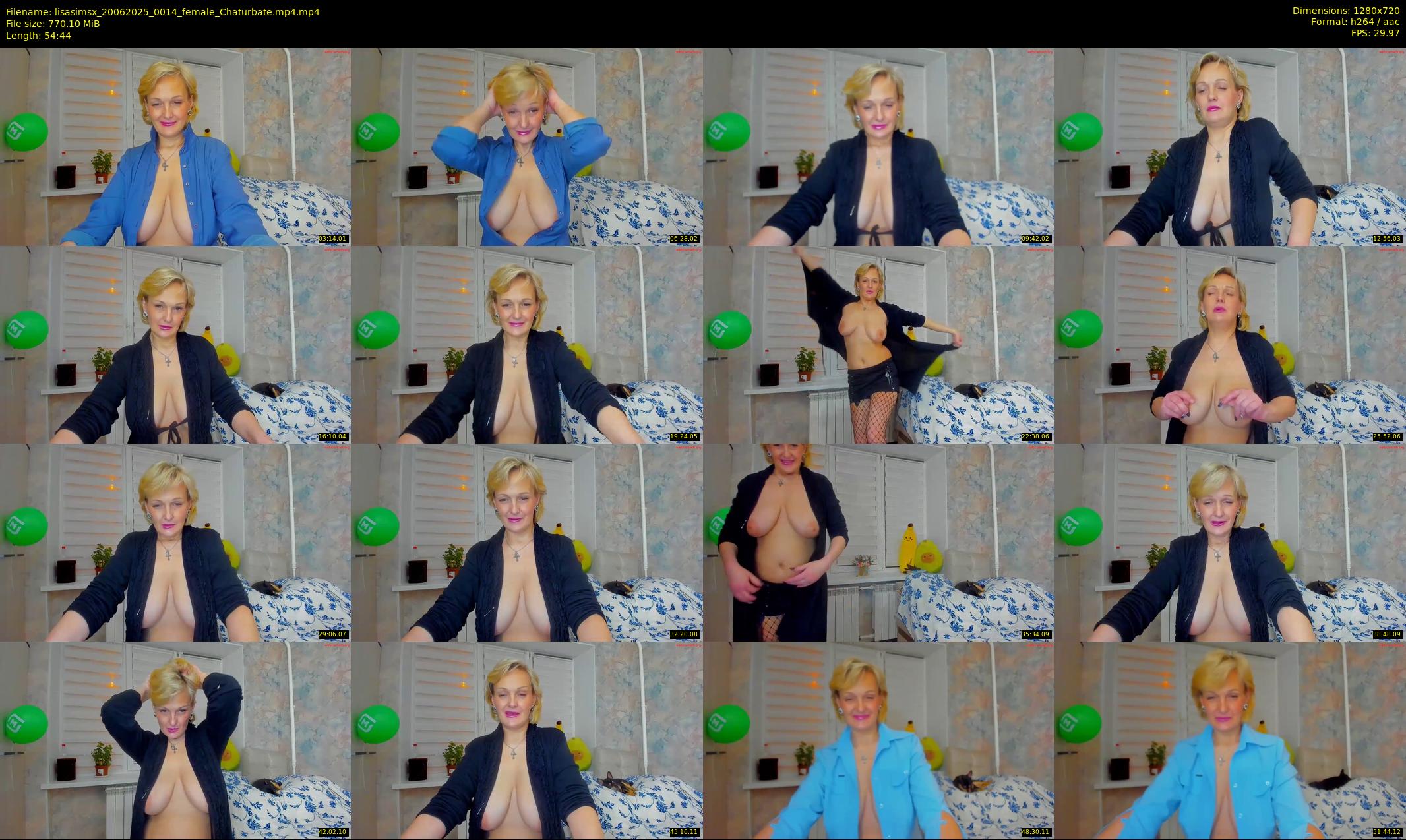 lisasimsx — 55 minute Chaturbate female cam show recording, 720p, Jun 20, 2025
