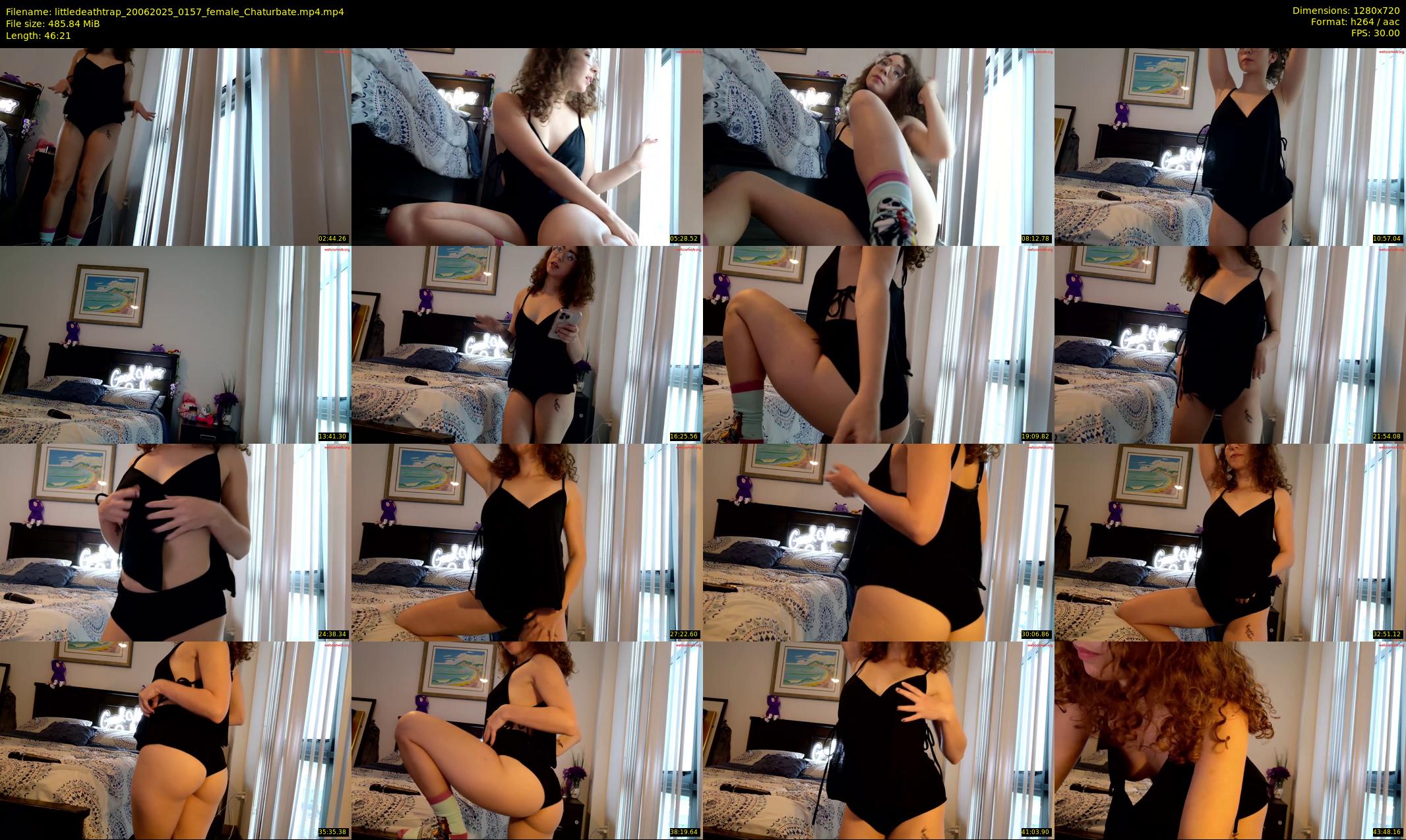 littledeathtrap — 47 minute Chaturbate female cam show recording, 720p, Jun 20, 2025