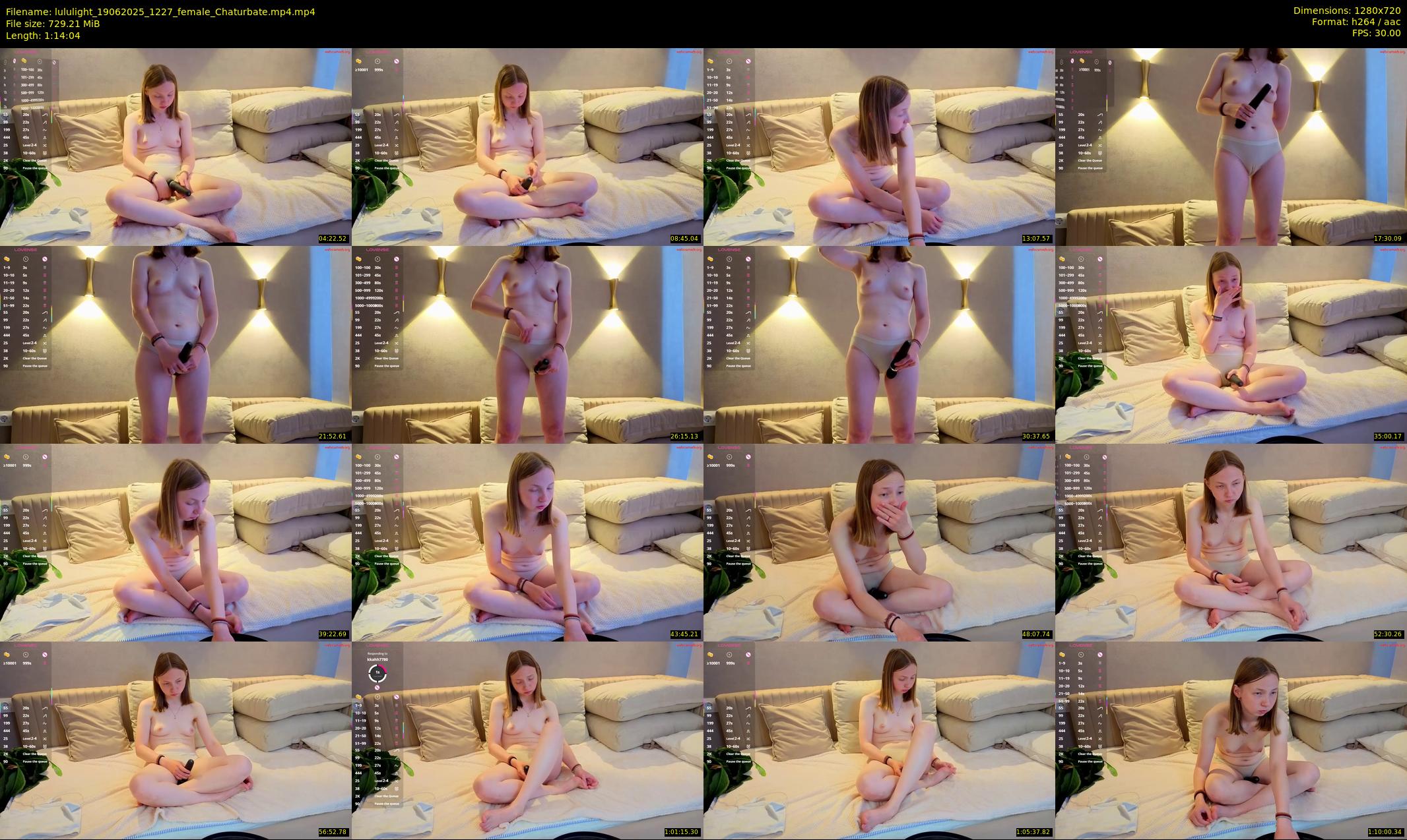 lululight — 75 minute Chaturbate female cam show recording, 720p, Jun 19, 2025