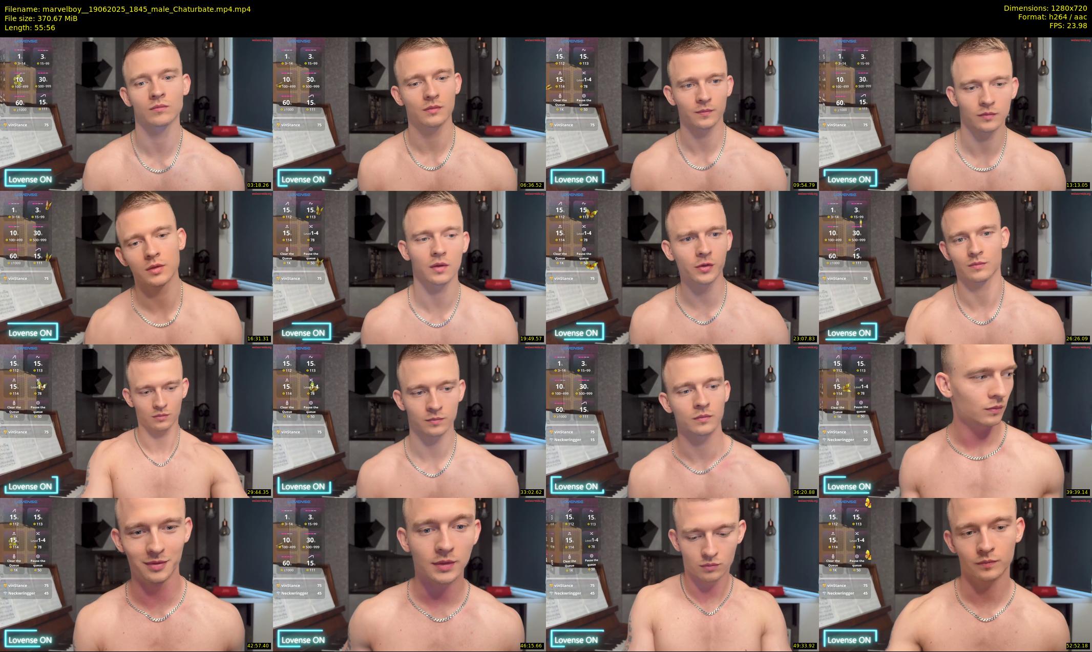 marvelboy_ — 56 minute Chaturbate male cam show recording, 720p, Jun 19, 2025