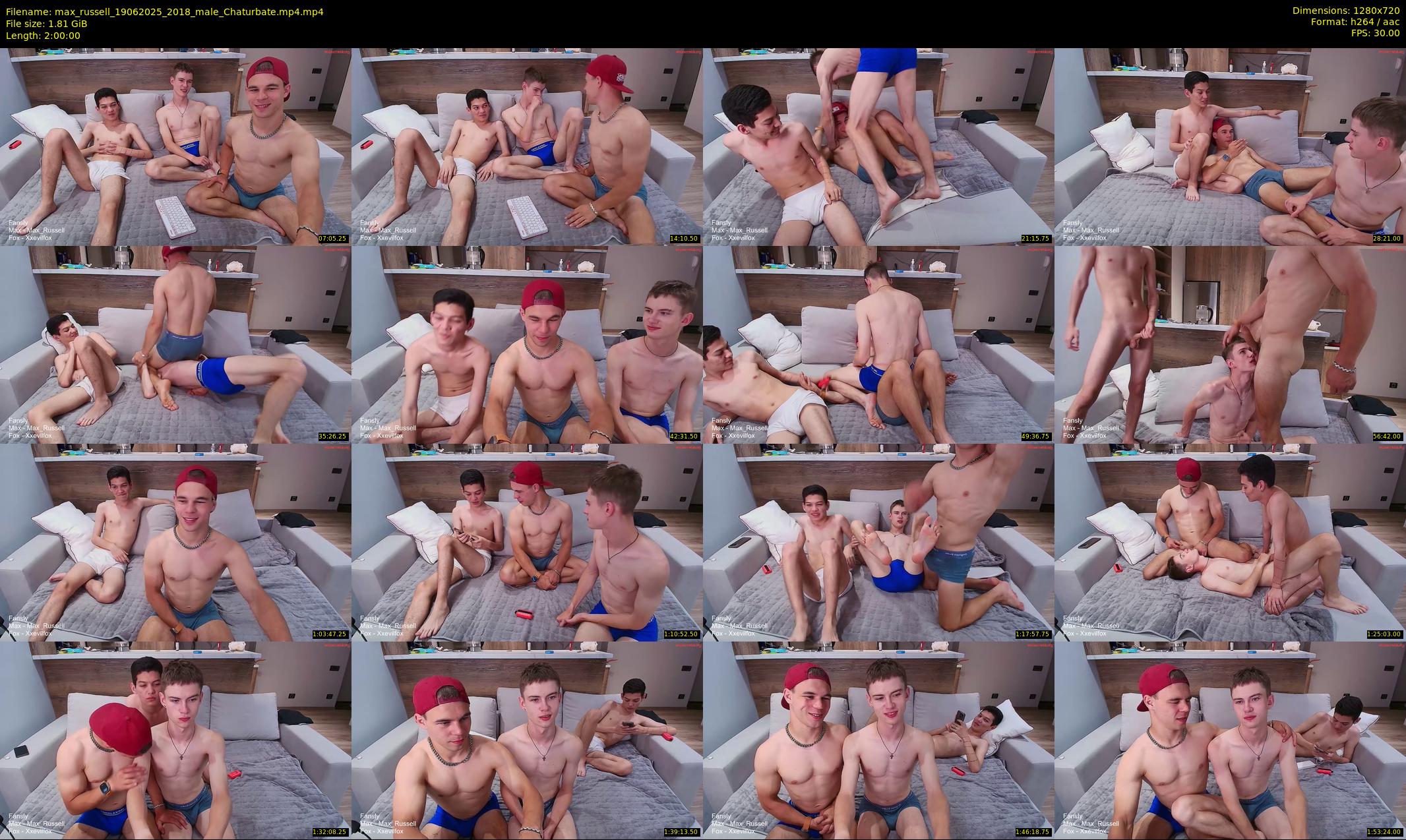 max_russell — 120 minute Chaturbate male cam show recording, 720p, Jun 19, 2025