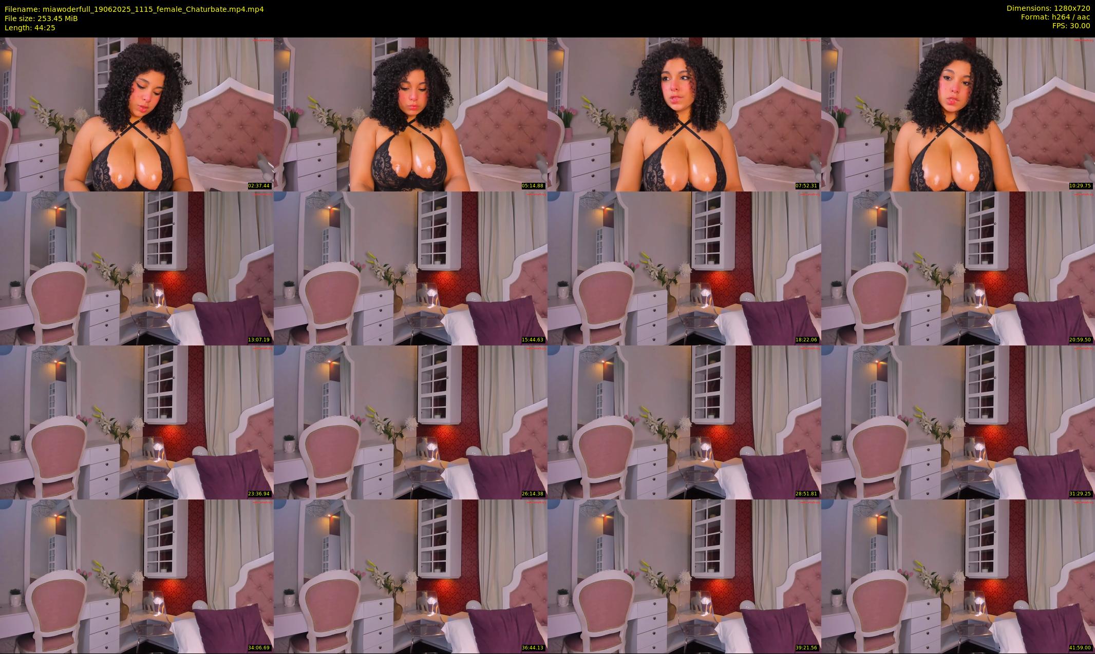miawoderfull — 45 minute Chaturbate female cam show recording, 720p, Jun 19, 2025