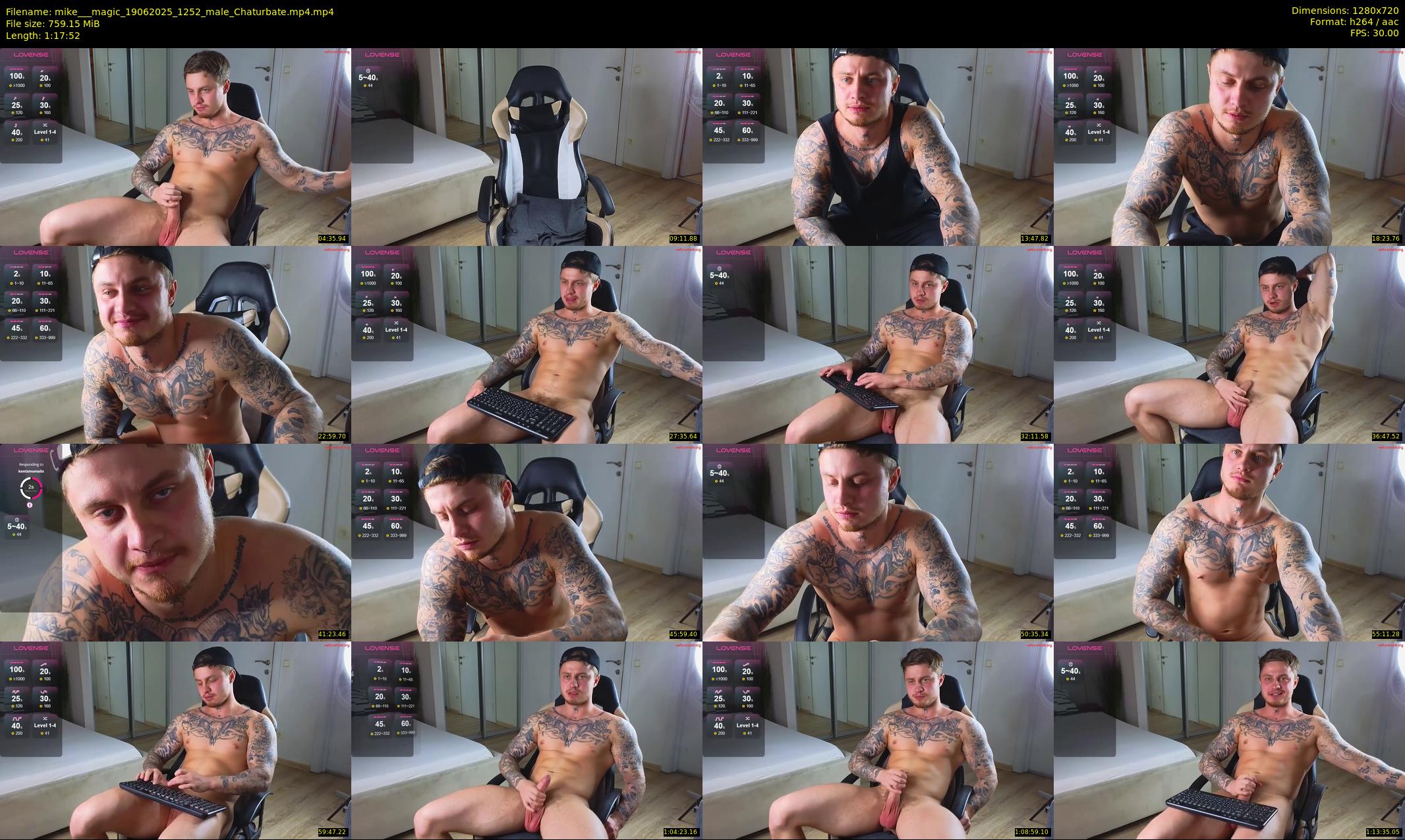 mike___magic — 78 minute Chaturbate male cam show recording, 720p, Jun 19, 2025