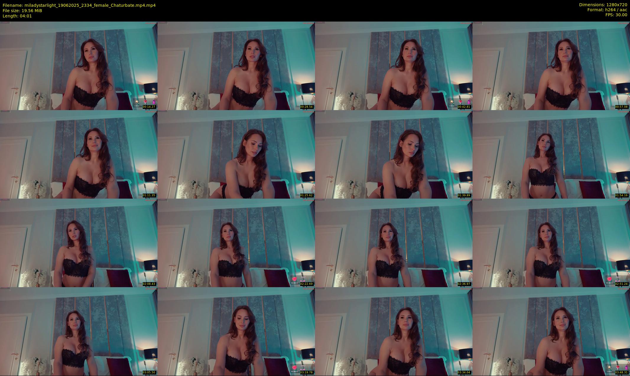 miladystarlight — 5 minute Chaturbate female cam show recording, 720p, Jun 19, 2025