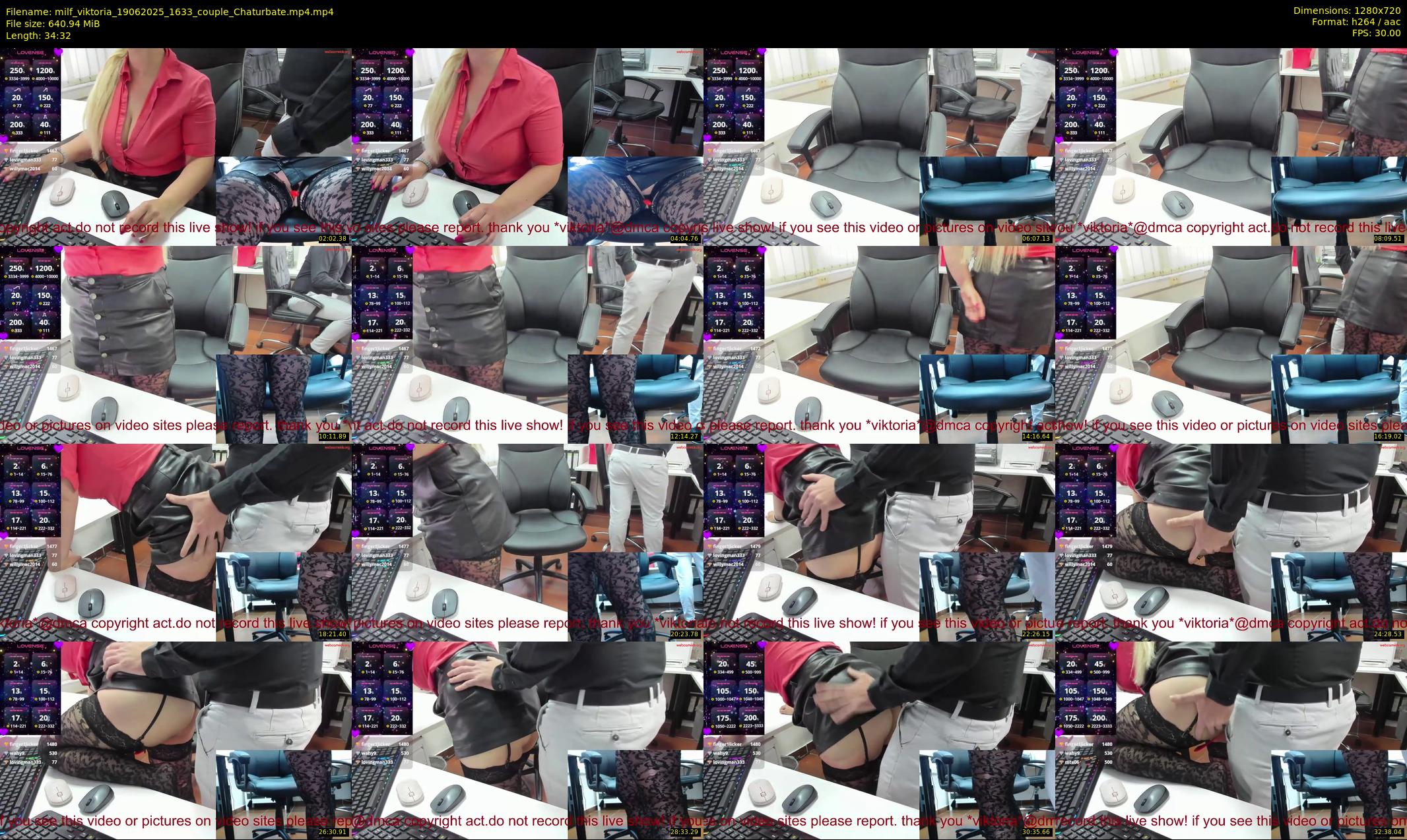 milf_viktoria — 35 minute Chaturbate female cam show recording, 720p, Jun 19, 2025