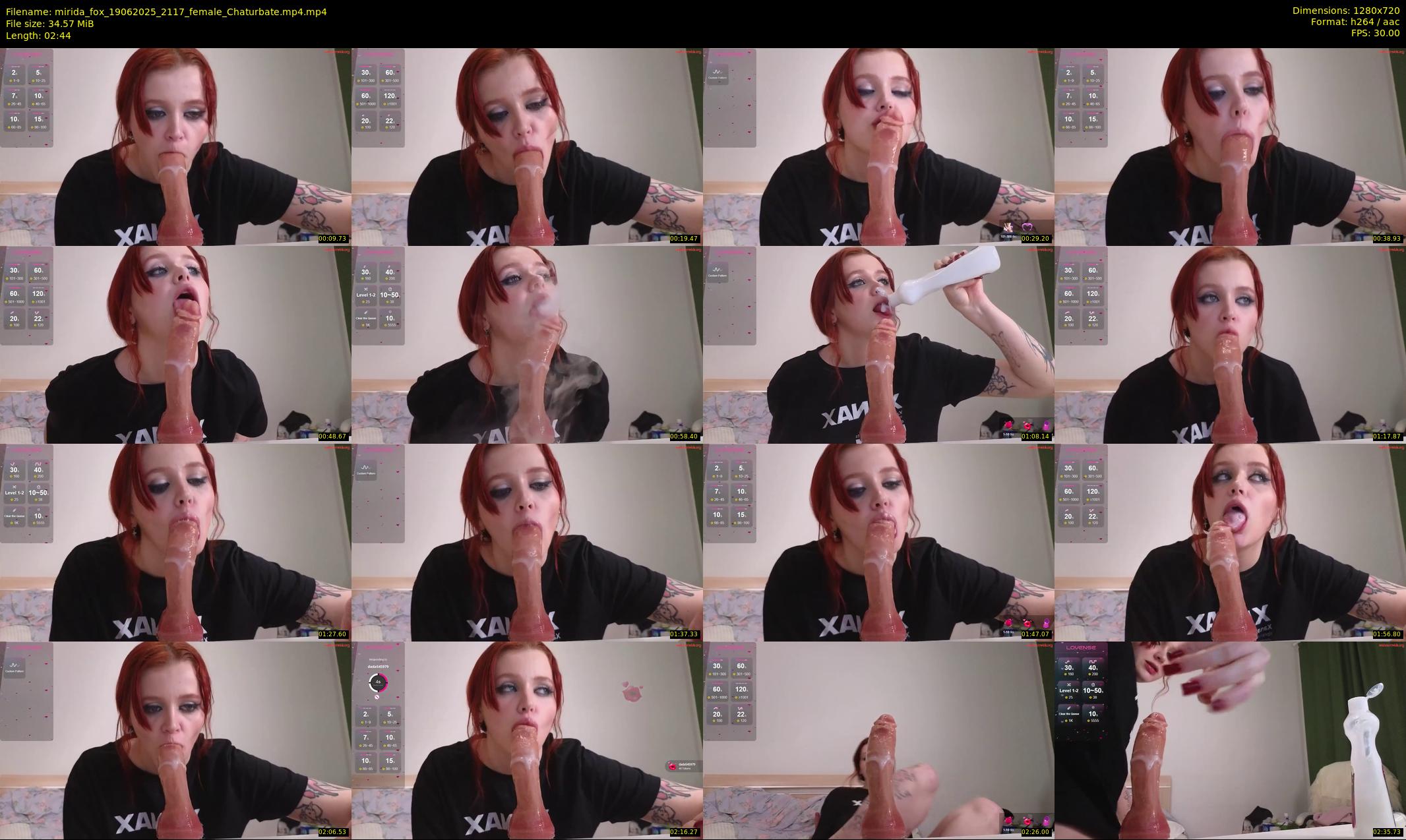 mirida_fox — 3 minute Chaturbate female cam show recording, 720p, Jun 19, 2025