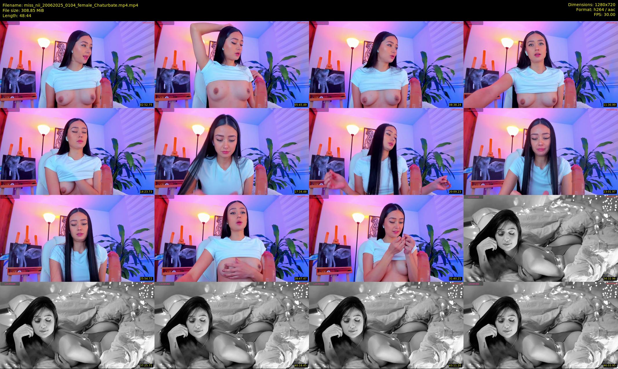 miss_nii — 49 minute Chaturbate female cam show recording, 720p, Jun 20, 2025