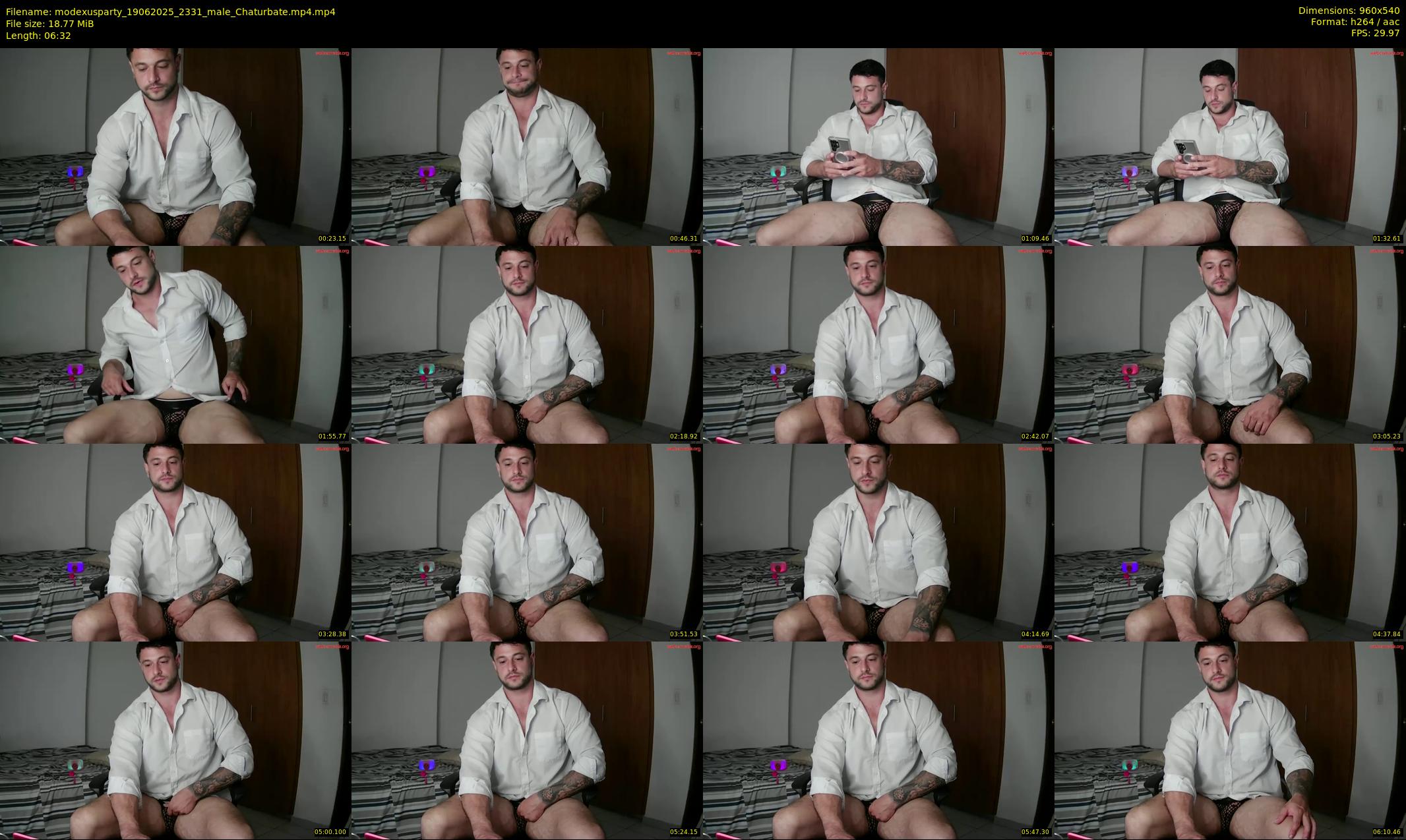 modexusparty — 7 minute Chaturbate male cam show recording, 480p, Jun 19, 2025