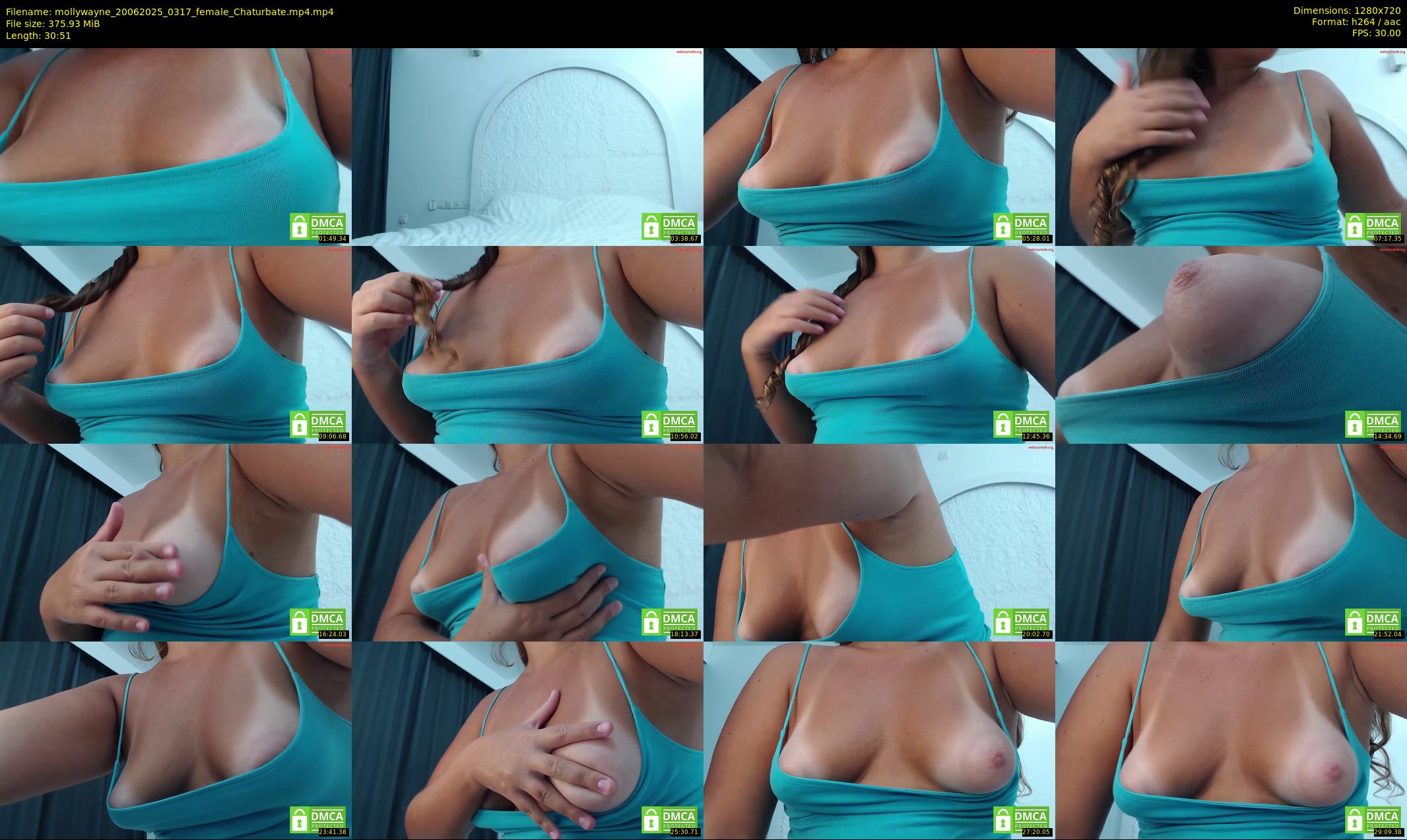 mollywayne — 31 minute Chaturbate female cam show recording, 720p, Jun 20, 2025
