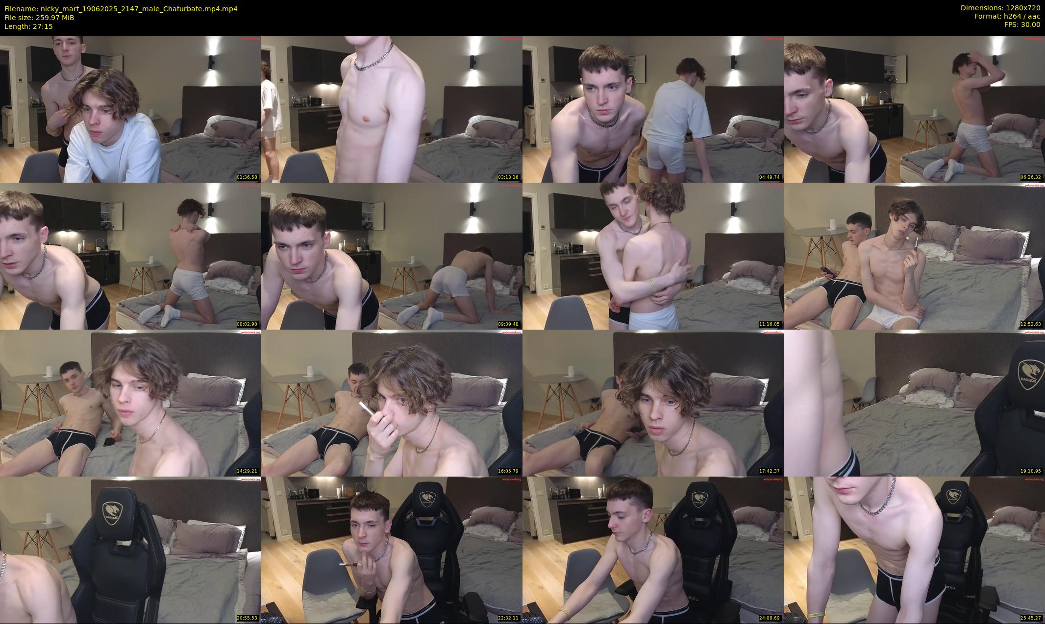 nicky_mart — 28 minute Chaturbate male cam show recording, 720p, Jun 19, 2025