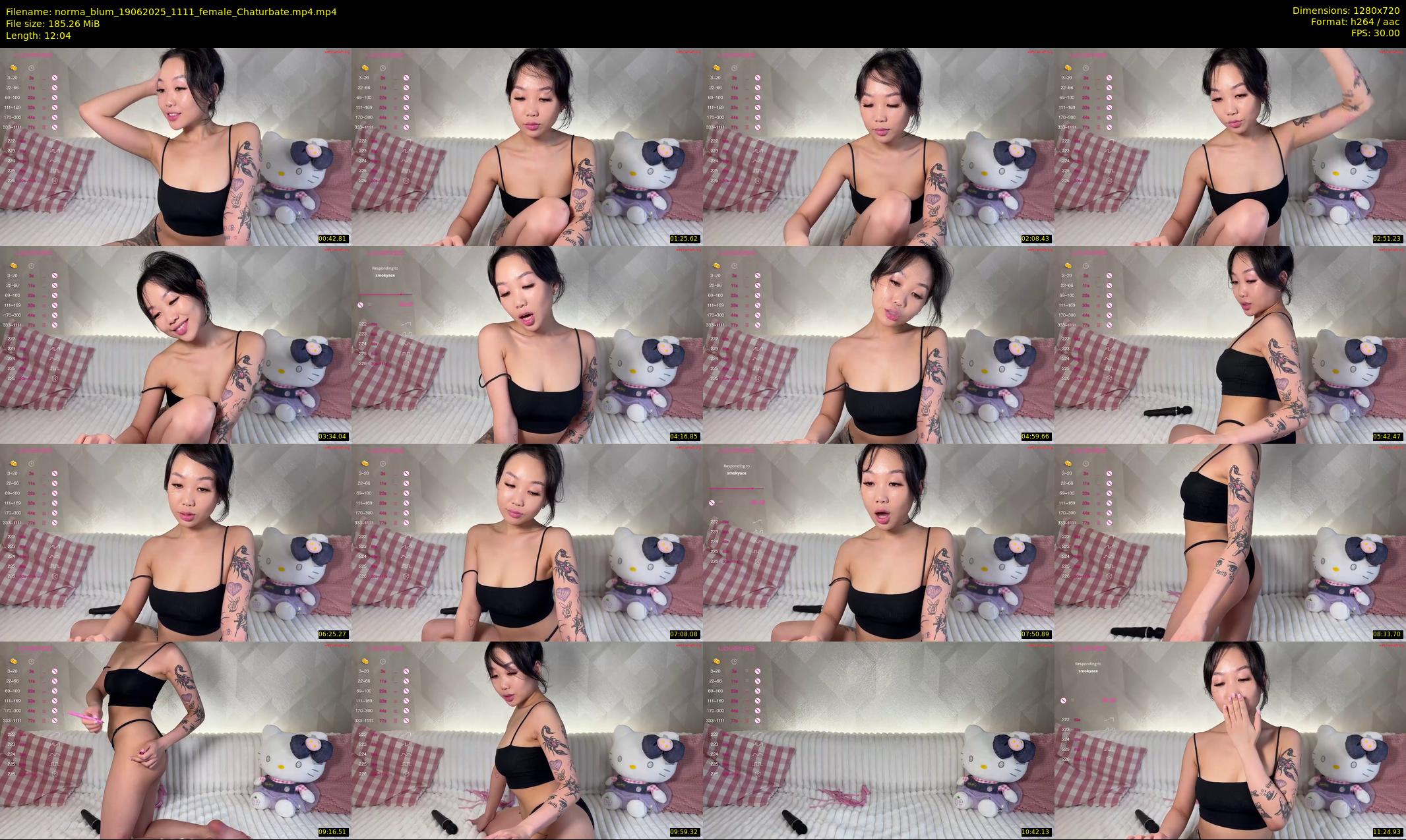 norma_blum — 13 minute Chaturbate female cam show recording, 720p, Jun 19, 2025