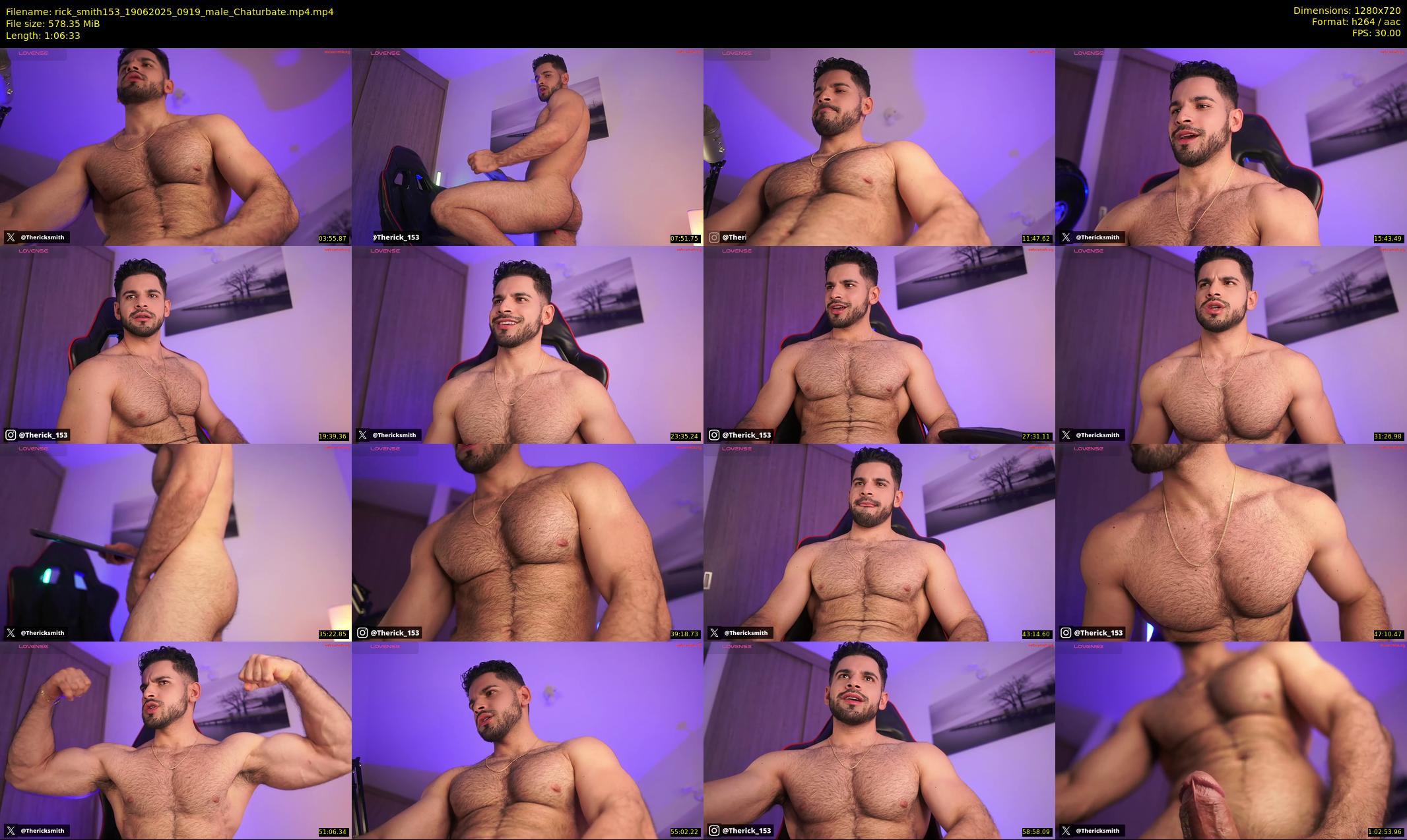 rick_smith153 — 67 minute Chaturbate male cam show recording, 720p, Jun 19, 2025