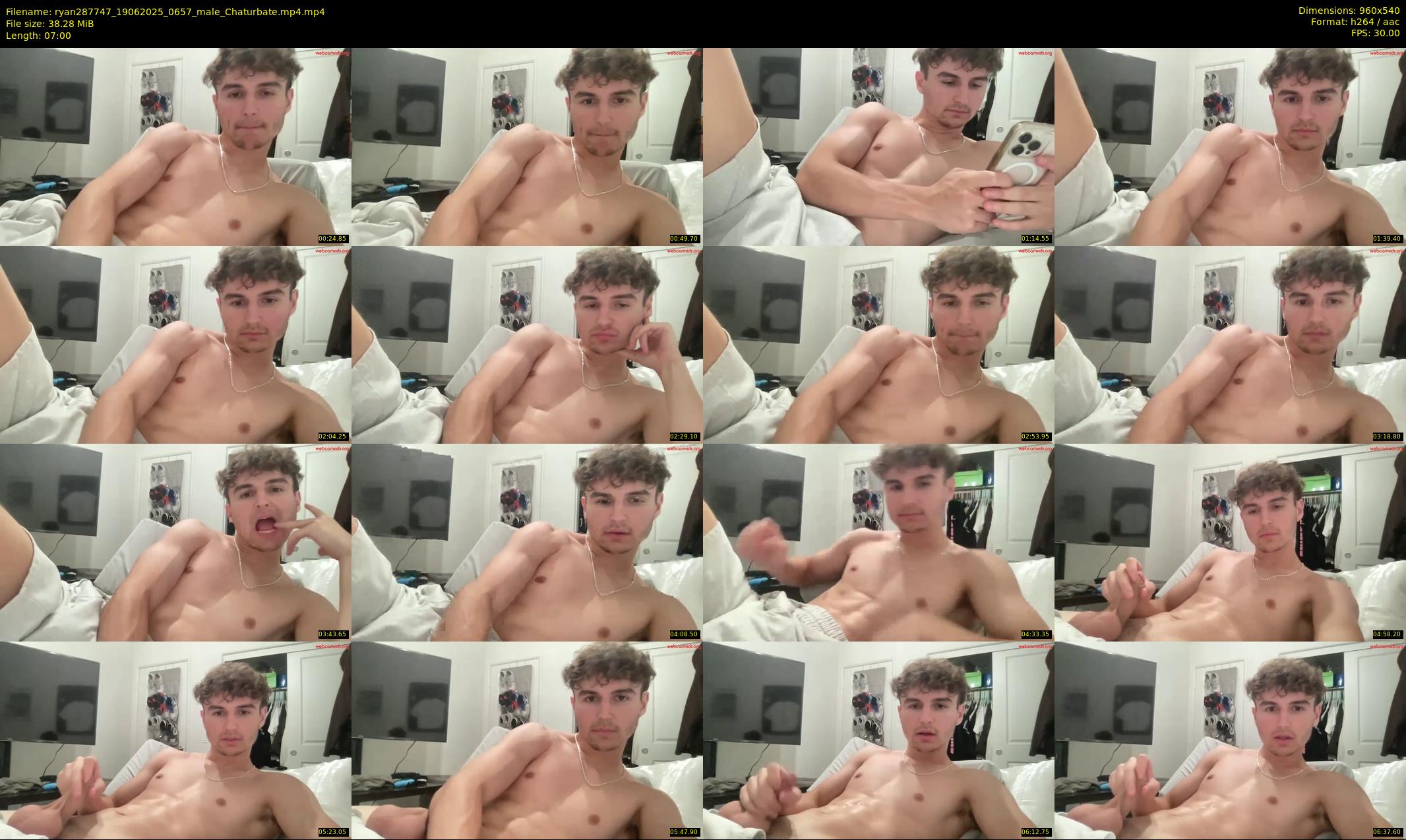 ryan287747 — 7 minute Chaturbate male cam show recording, 480p, Jun 19, 2025