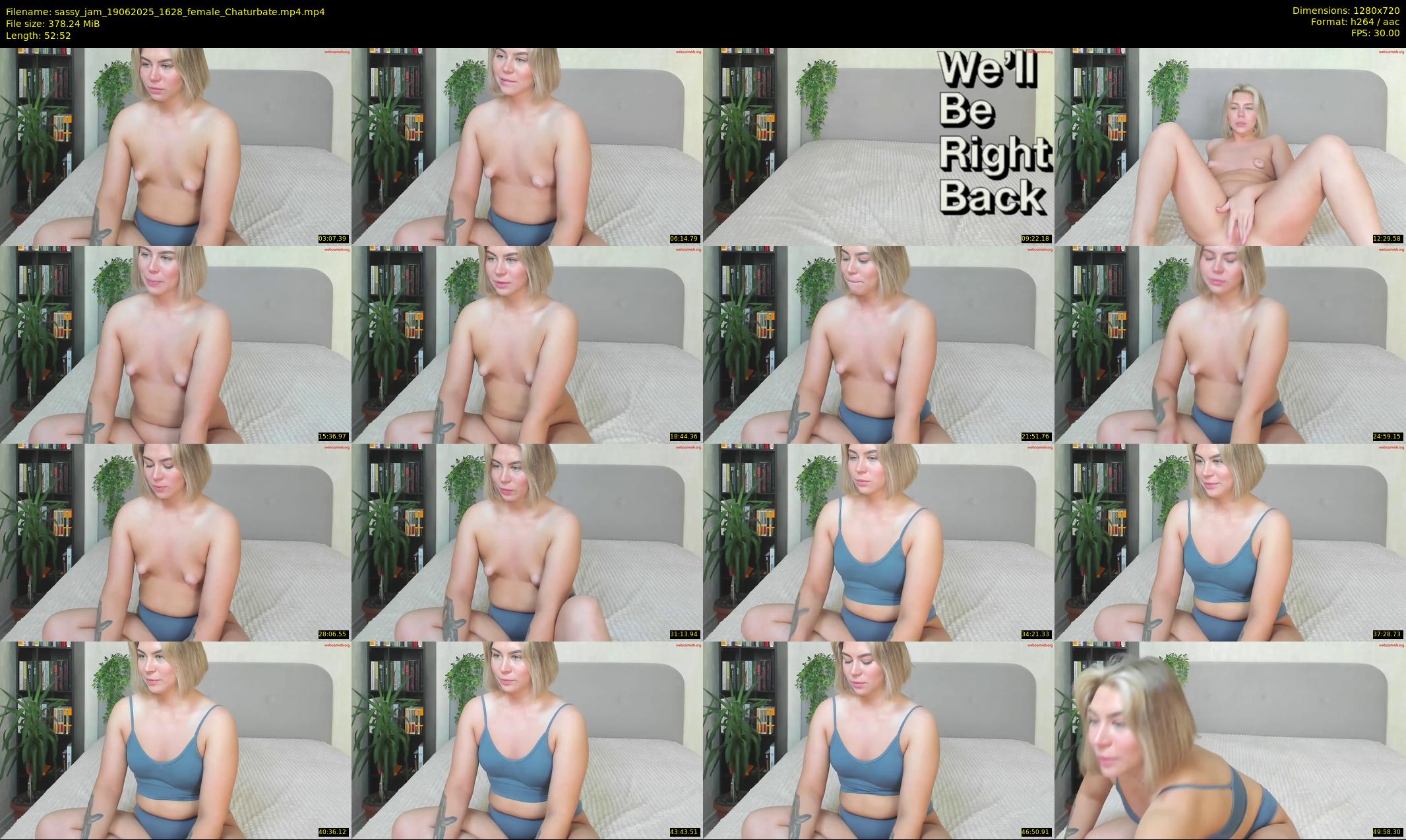 sassy_jam — 53 minute Chaturbate female cam show recording, 720p, Jun 19, 2025