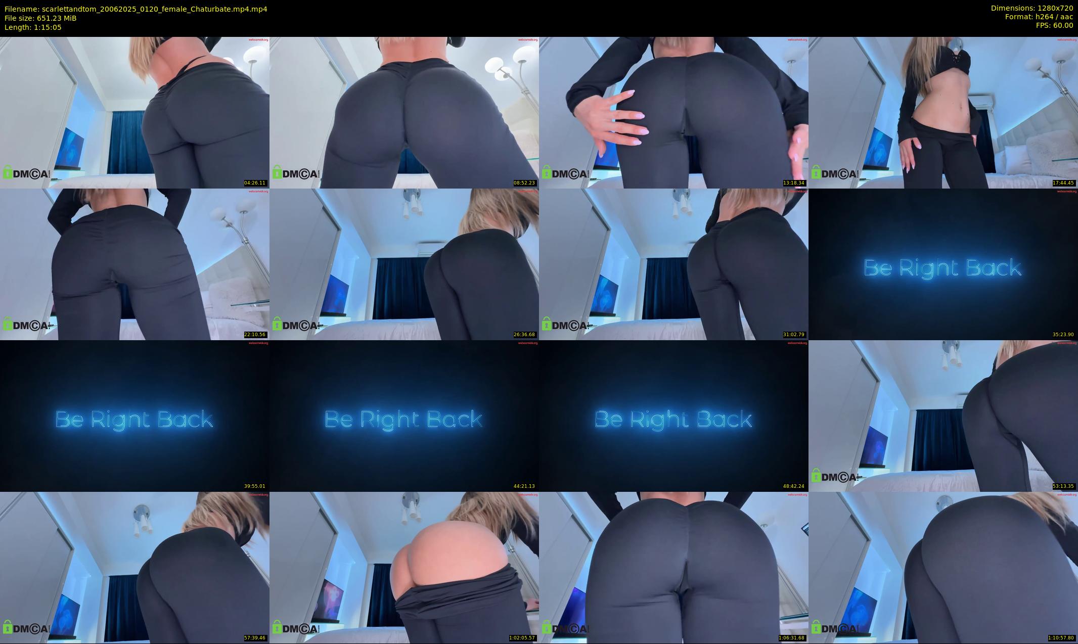 scarlettandtom — 76 minute Chaturbate couple cam show recording, 720p, Jun 20, 2025