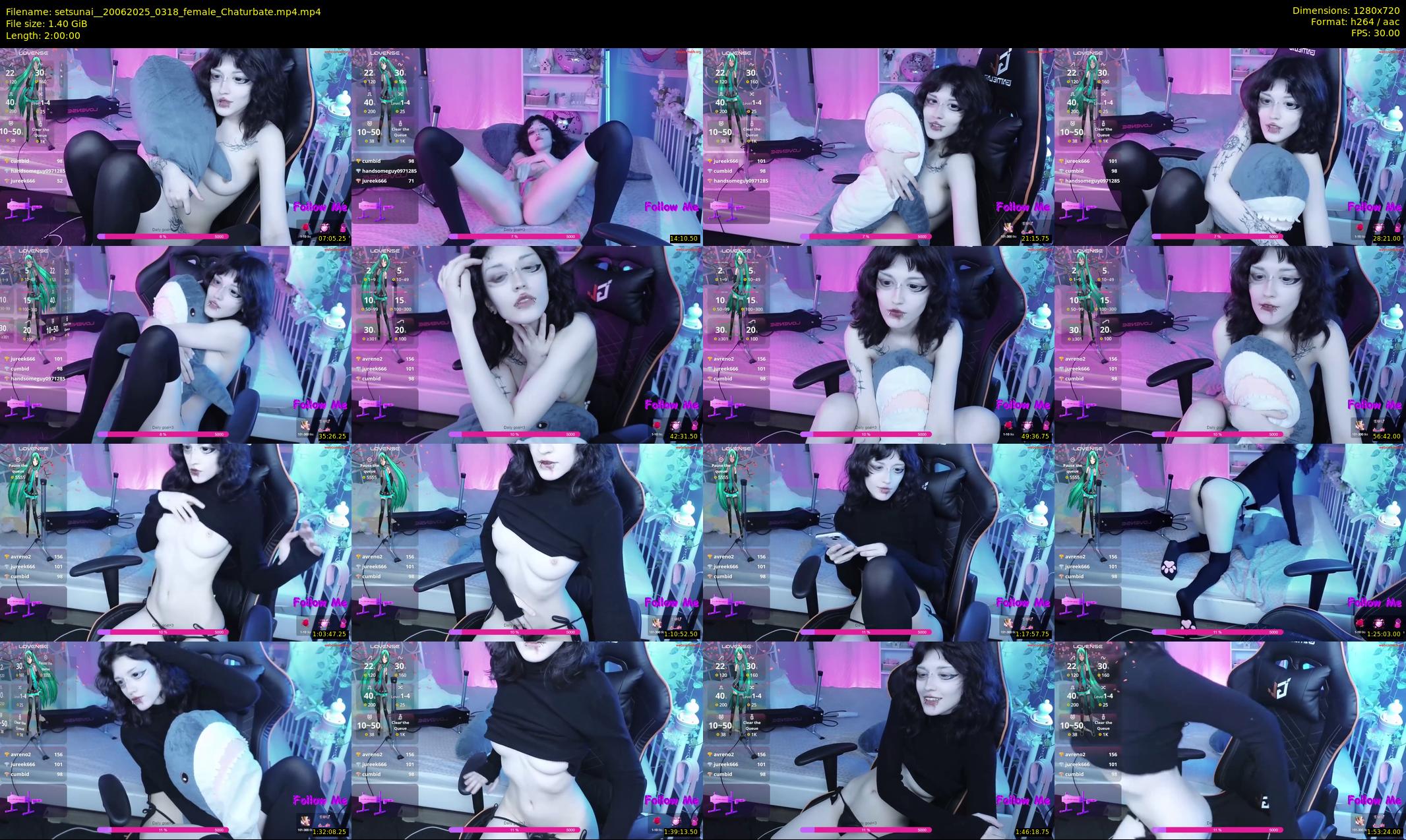 setsunai_ — 120 minute Chaturbate female cam show recording, 720p, Jun 20, 2025