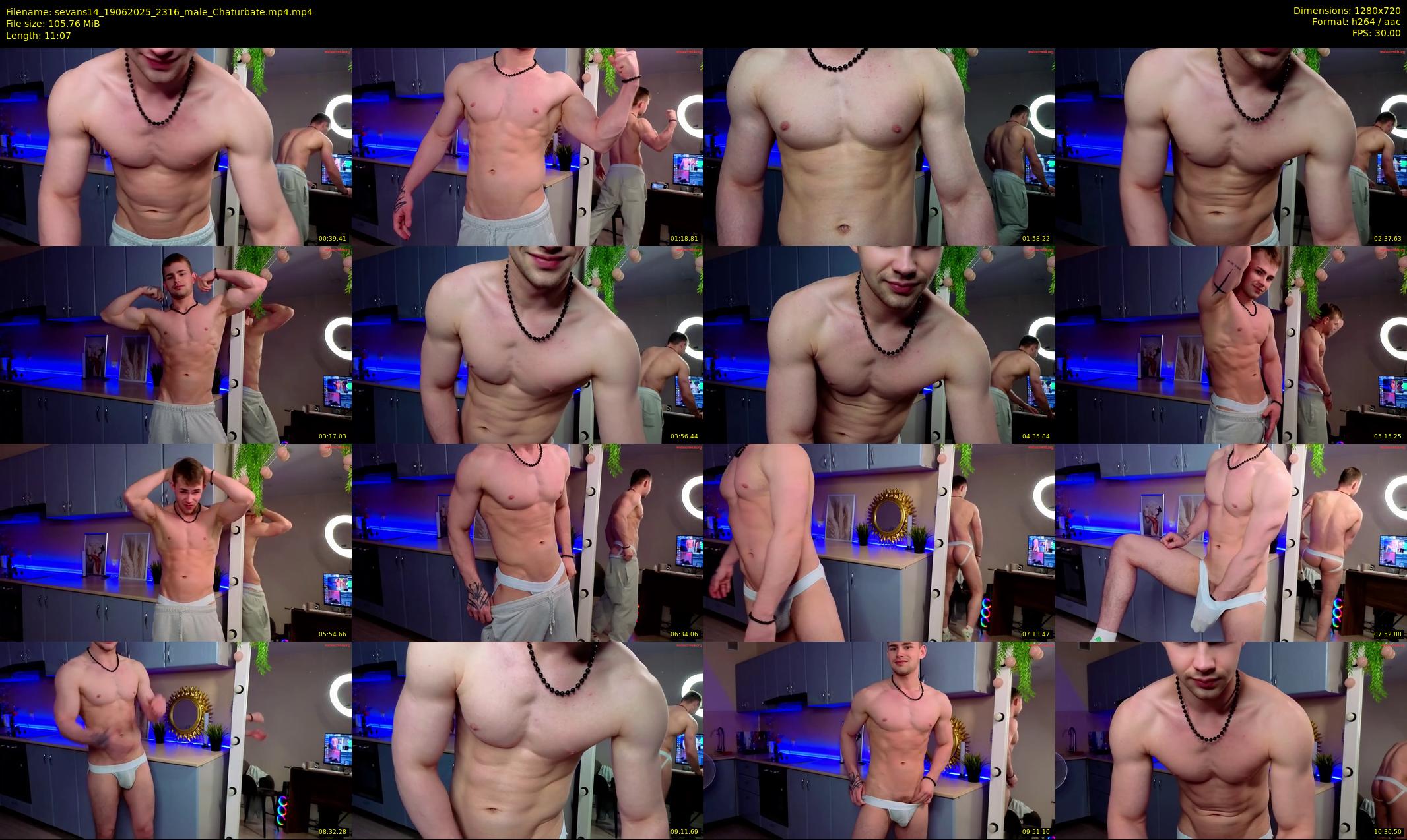 sevans14 — 12 minute Chaturbate male cam show recording, 720p, Jun 19, 2025