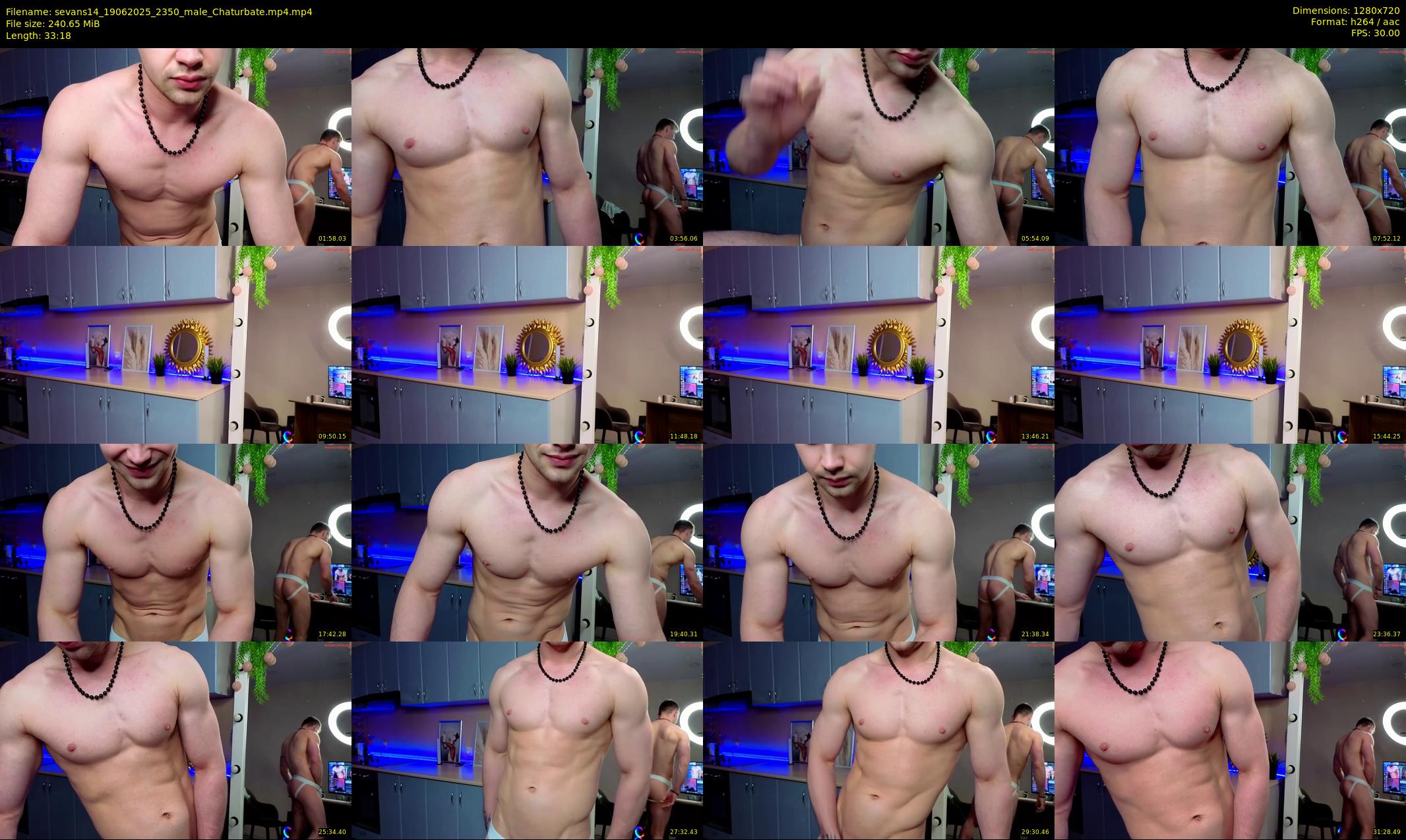 sevans14 — 34 minute Chaturbate male cam show recording, 720p, Jun 19, 2025
