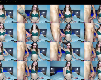 shineblue2728 — 4 minute Chaturbate couple cam show recording, 720p, Jun 19, 2025