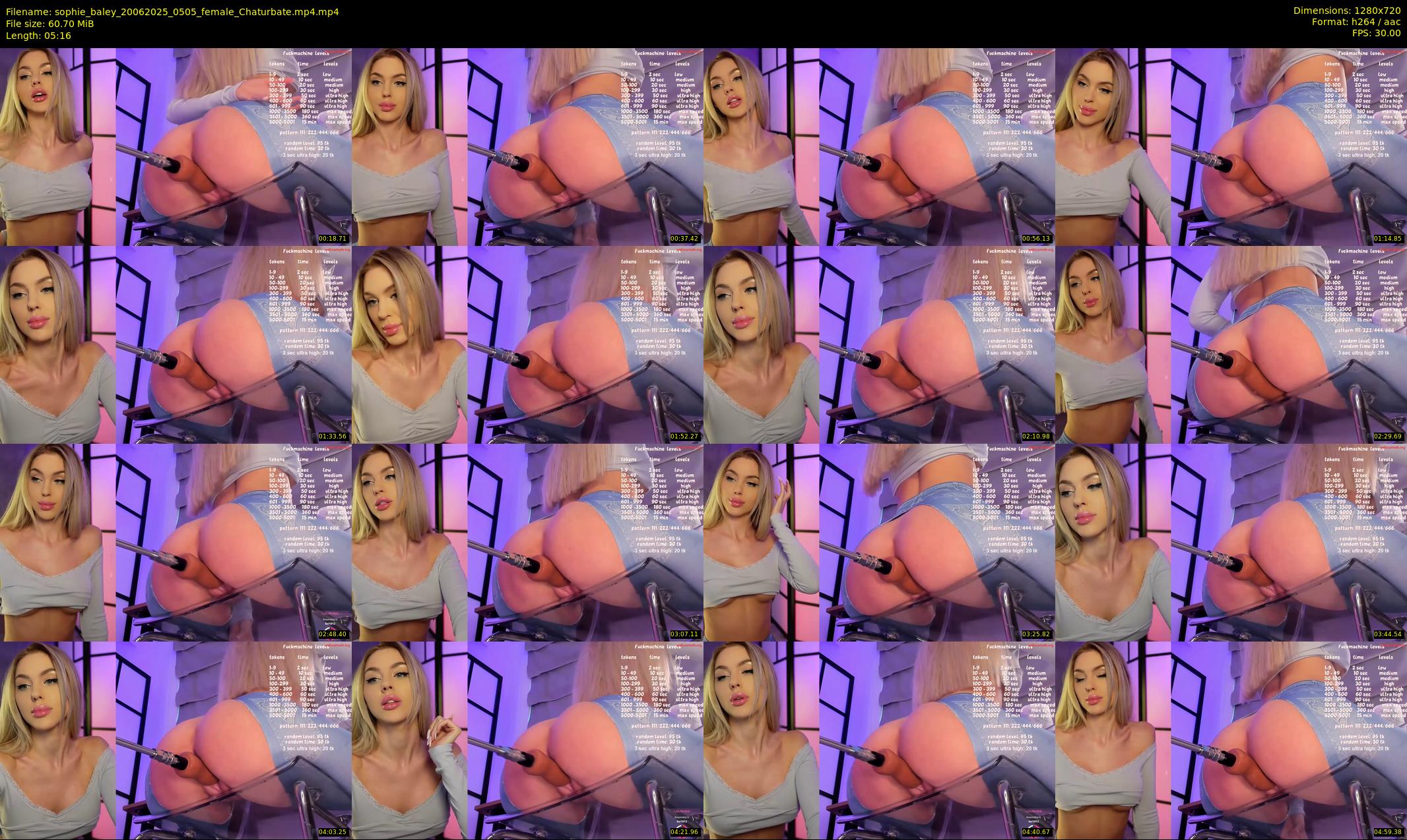 sophie_baley — 6 minute Chaturbate female cam show recording, 720p, Jun 20, 2025