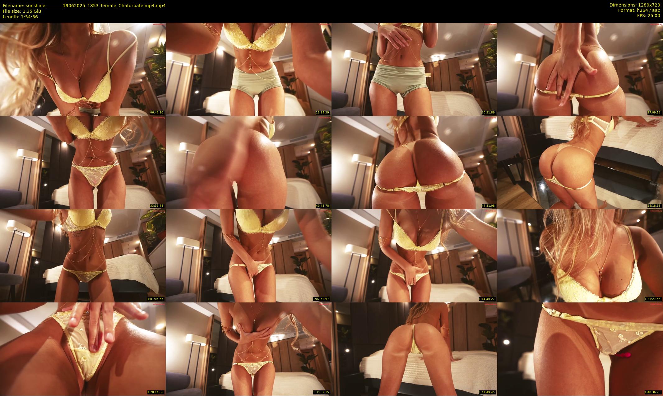 sunshine_______ — 115 minute Chaturbate female cam show recording, 720p, Jun 19, 2025