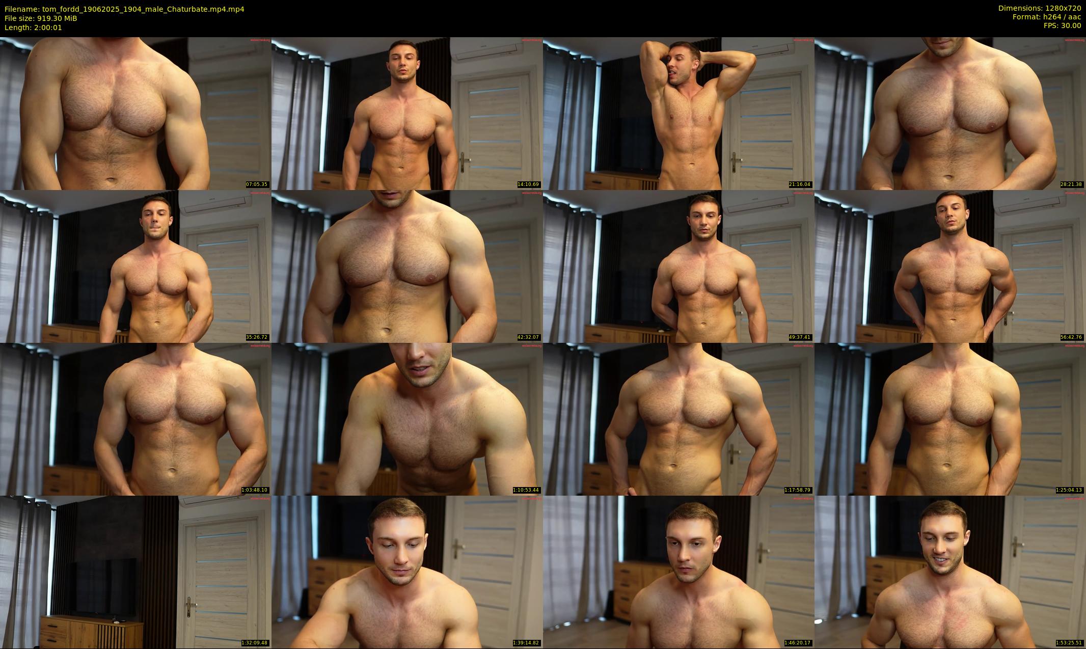 tom_fordd — 121 minute Chaturbate male cam show recording, 720p, Jun 19, 2025