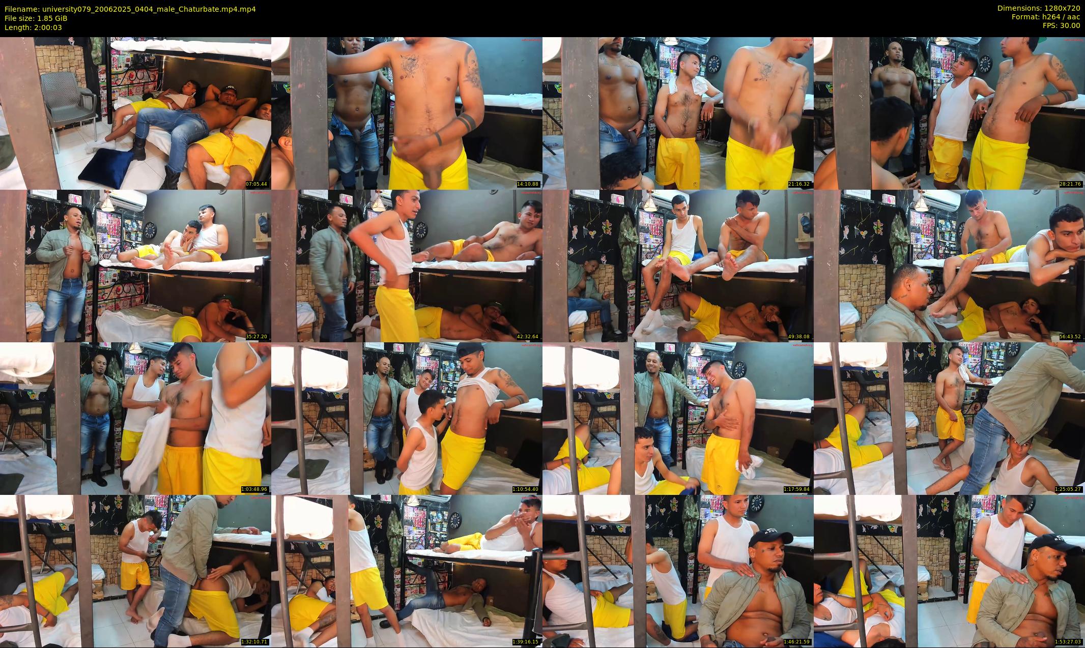 university079 — 121 minute Chaturbate male cam show recording, 720p, Jun 20, 2025