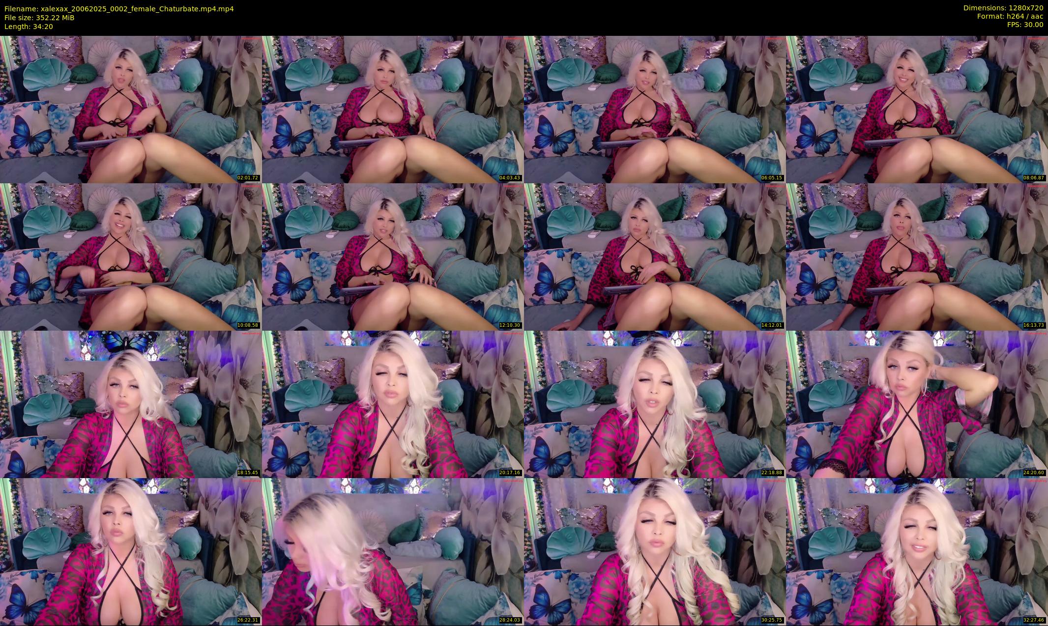 xalexax — 35 minute Chaturbate female cam show recording, 720p, Jun 20, 2025