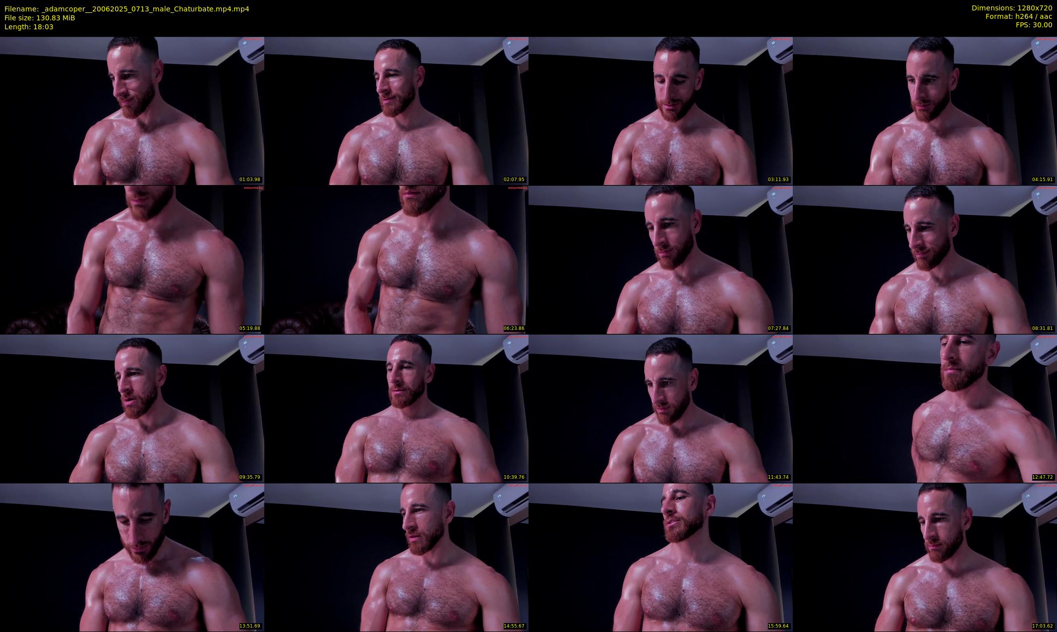 _adamcoper_ — 19 minute Chaturbate male cam show recording, 720p, Jun 20, 2025