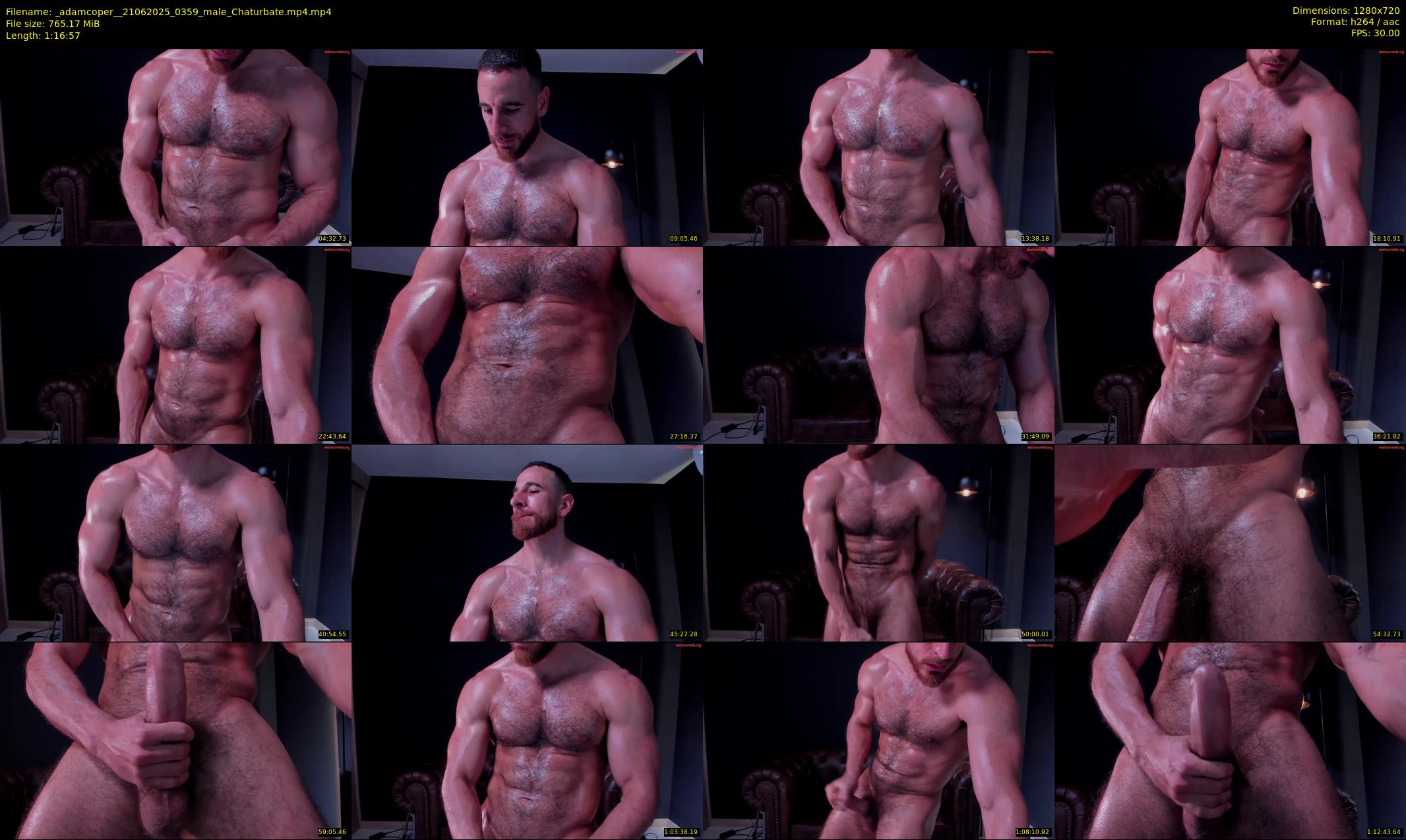 _adamcoper_ — 77 minute Chaturbate male cam show recording, 720p, Jun 21, 2025